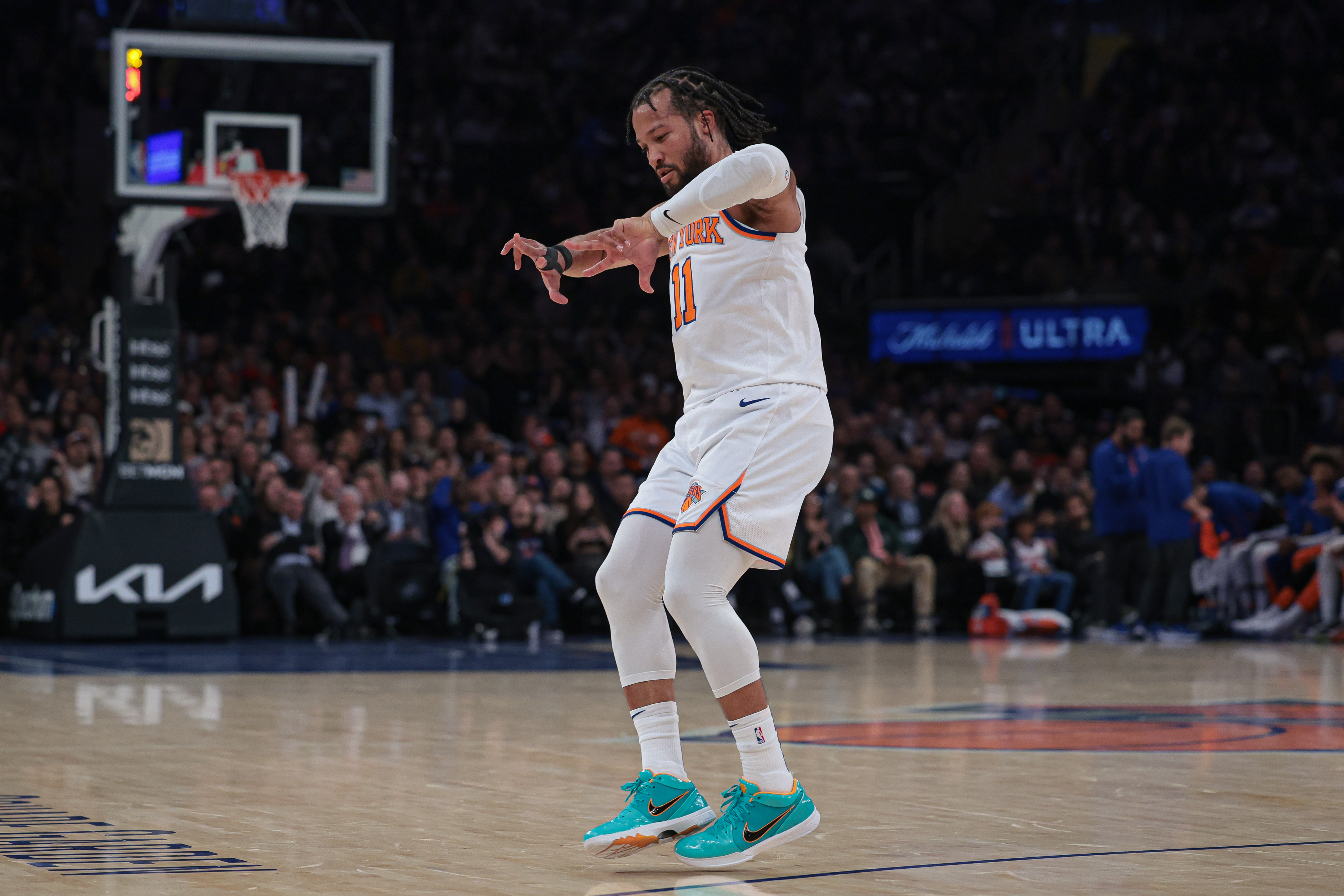 NBA: Detroit Pistons at New York Knicks