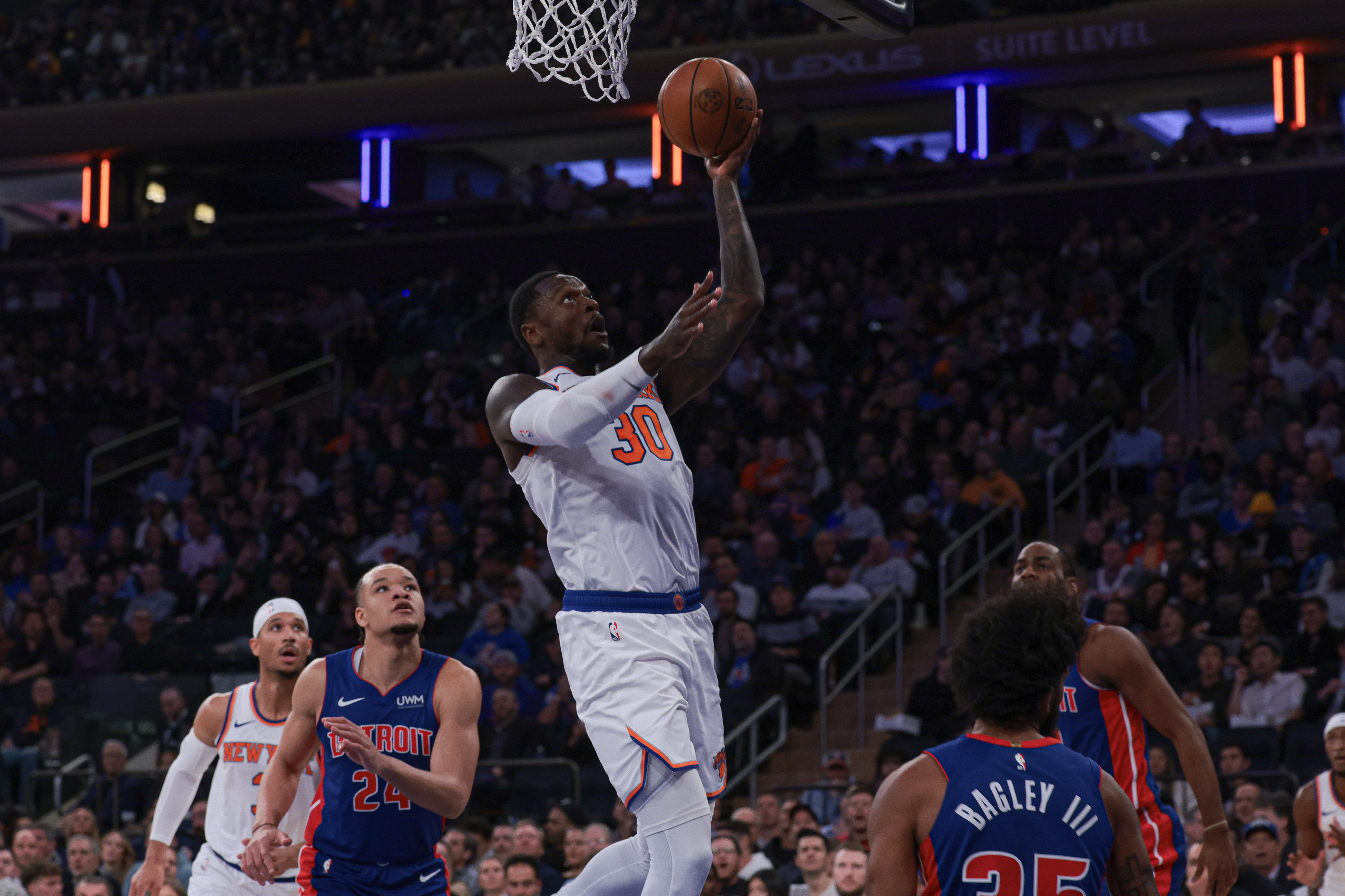 NBA: Detroit Pistons at New York Knicks