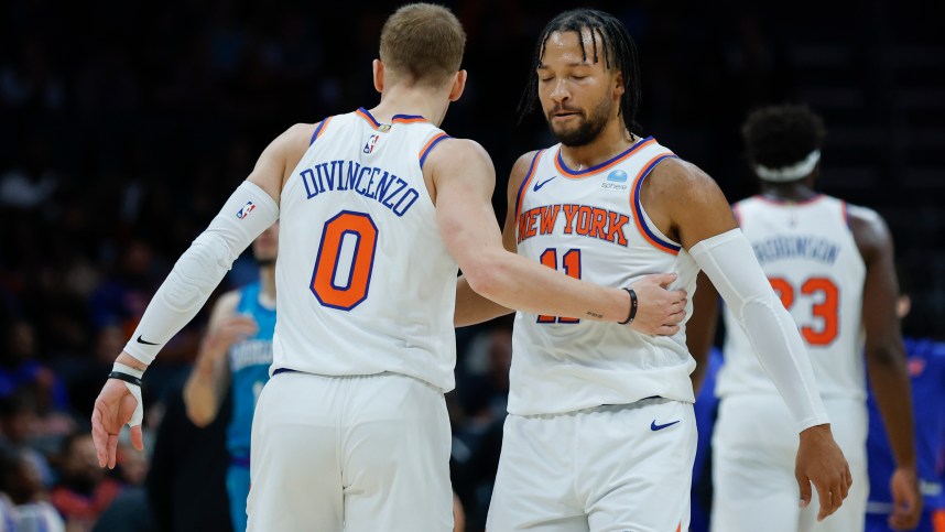 NBA: New York Knicks at Charlotte Hornets