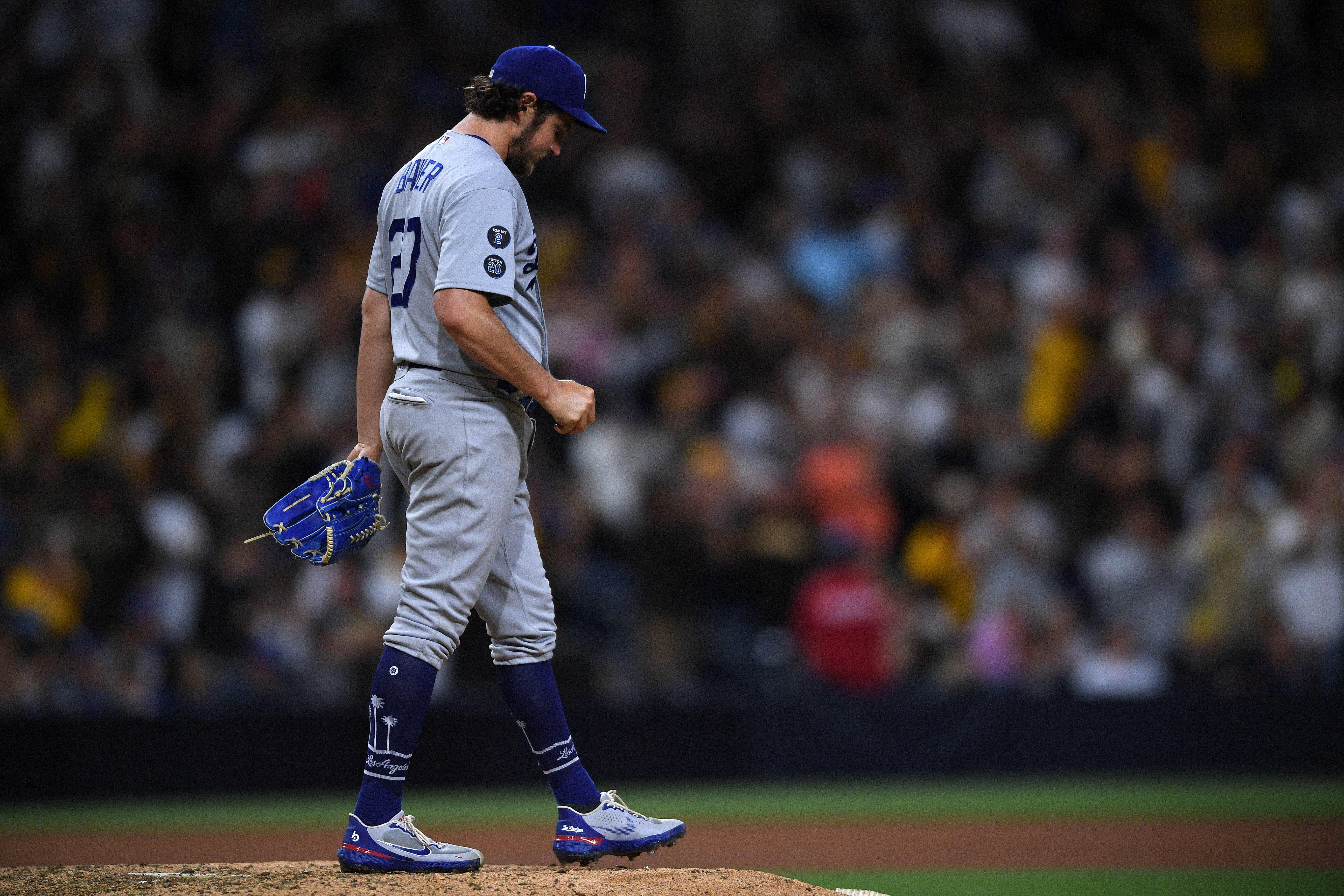 mlb: los angeles dodgers at san diego padres, yankees, trevor bauer