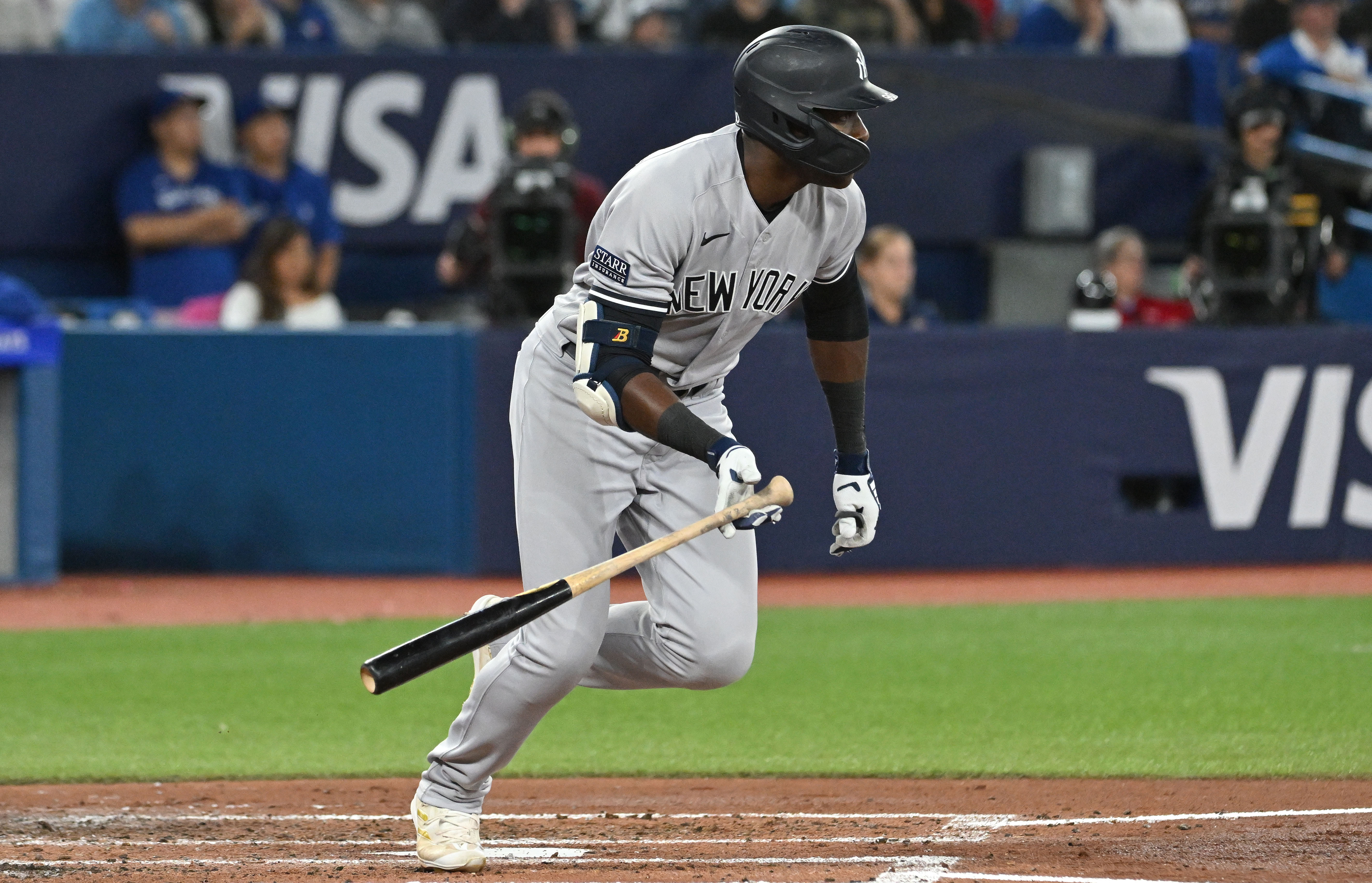 mlb: new york yankees at toronto blue jays, estevan florial