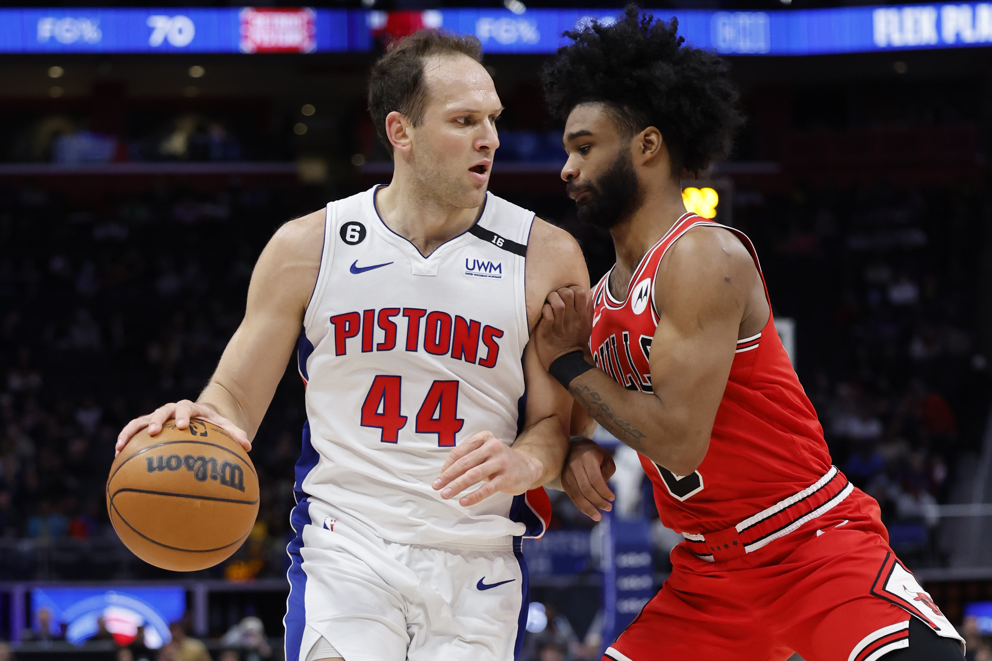 nba: chicago bulls at detroit pistons, bojan bogdanovic, knicks