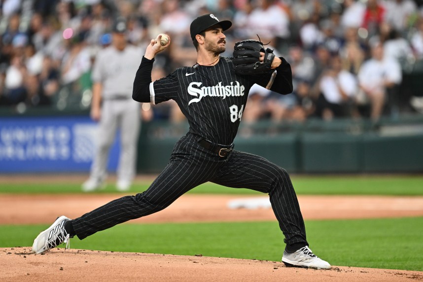 MLB: New York Yankees at Chicago White Sox, dylan cease