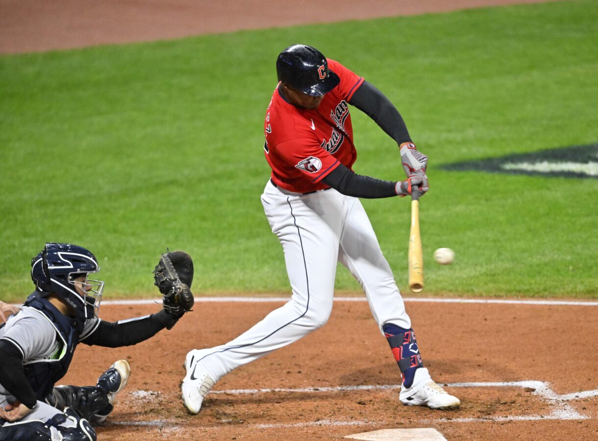 MLB: New York Yankees at Cleveland Guardians