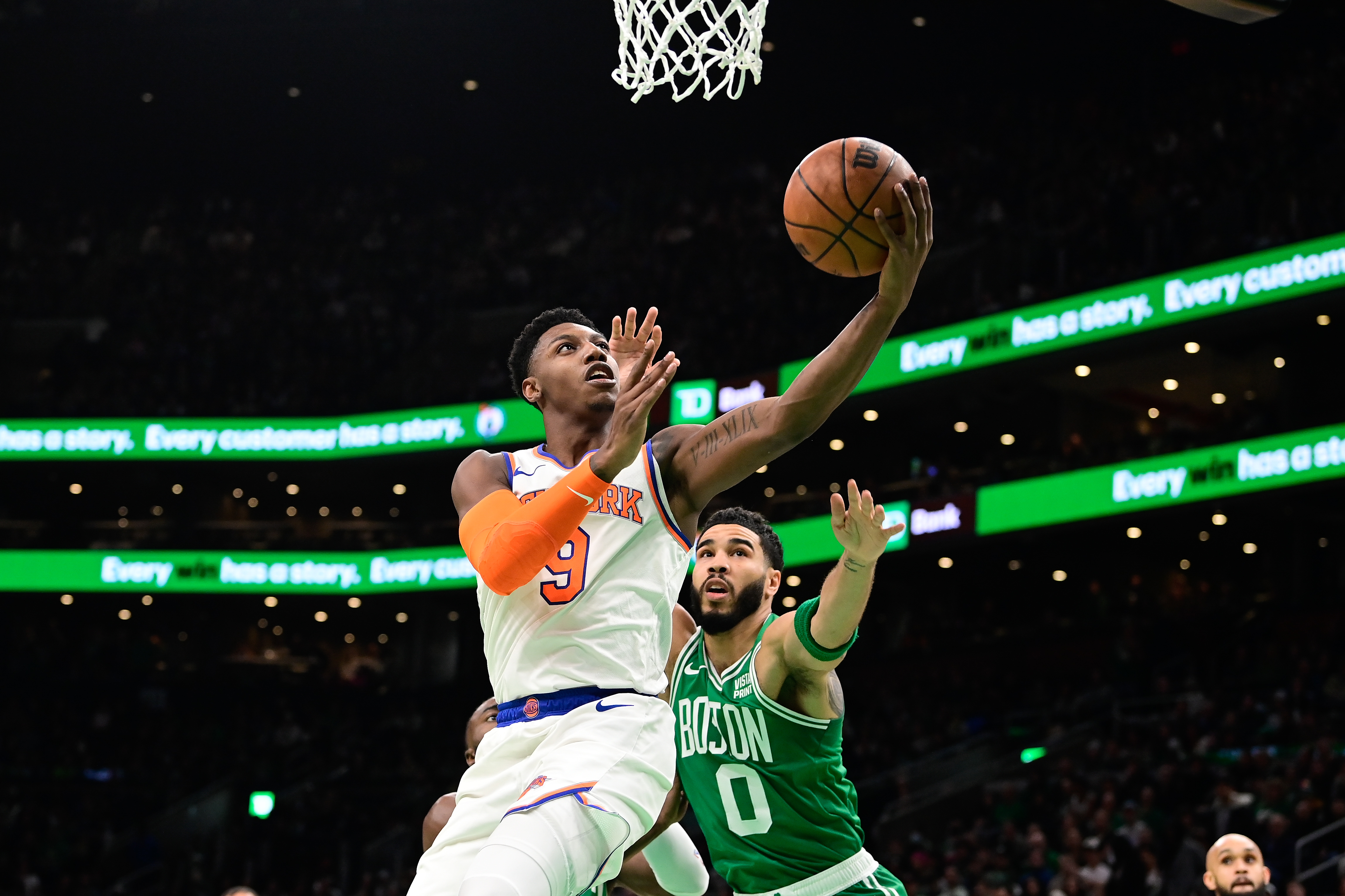 NBA: New York Knicks at Boston Celtics