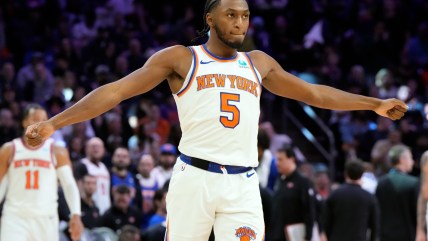 Is it time for the Knicks to move Immanuel Quickley into the starting lineup?