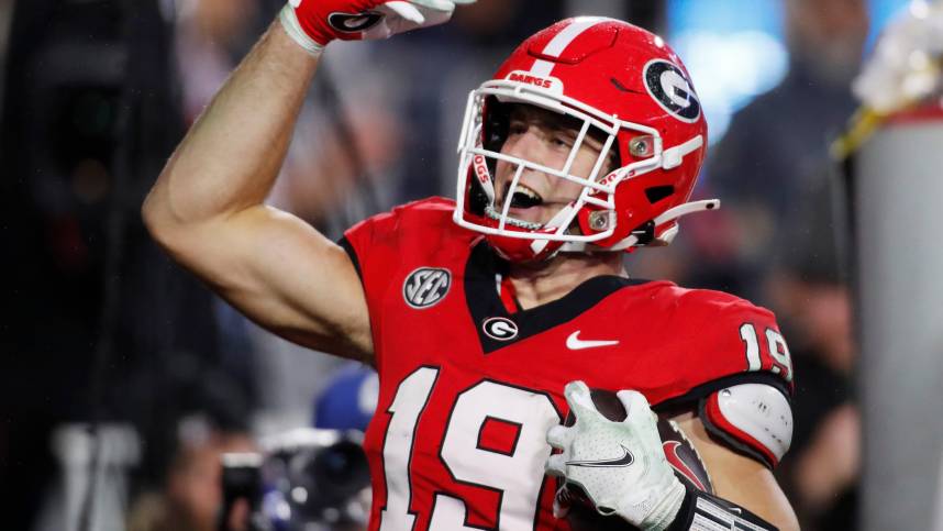 Georgia tight end Brock Bowers (New York Giants and New York Jets prospect)