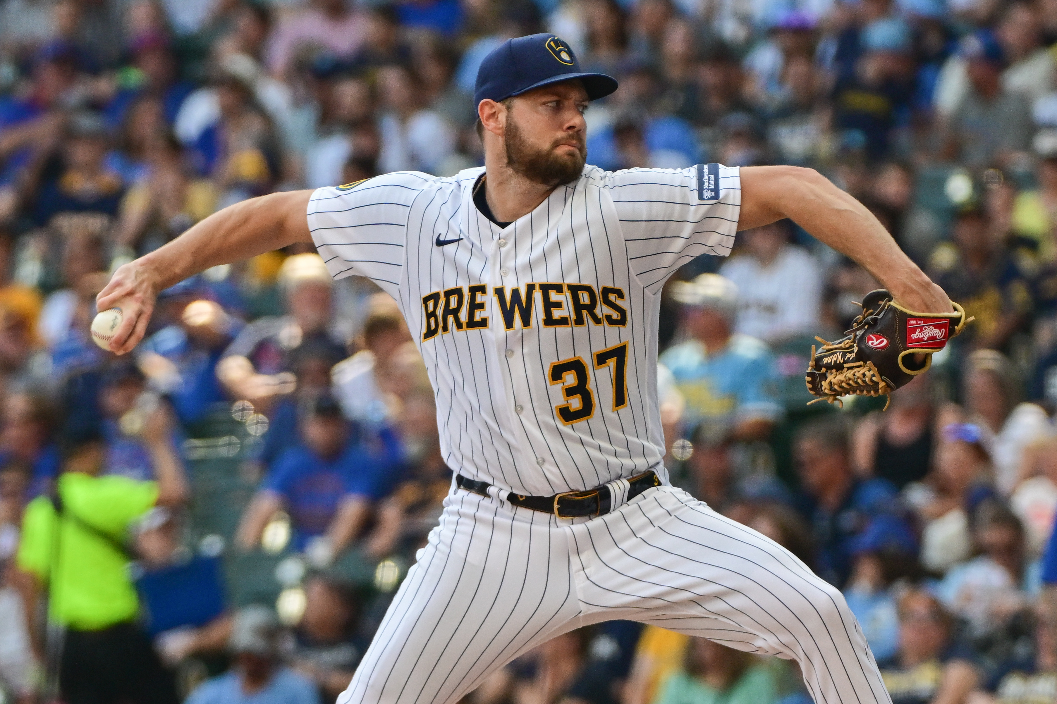 mlb: chicago cubs at milwaukee brewers, adrian houser, mets