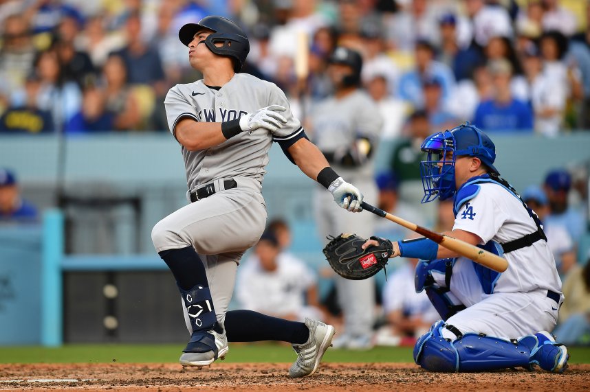 mlb: new york yankees at los angeles dodgers, anthony volpe