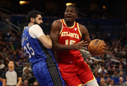 NBA: Atlanta Hawks at Orlando Magic, Clint Capela, Knicks