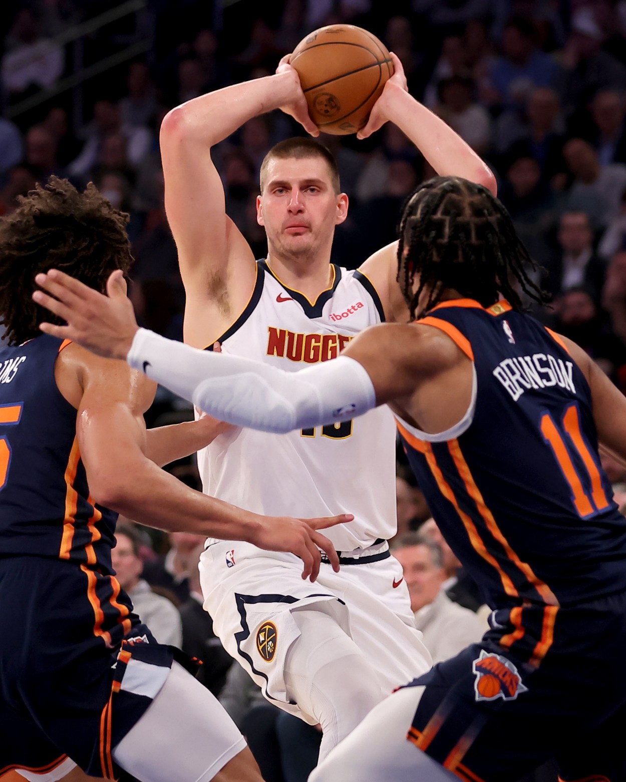 NBA: Denver Nuggets at New York Knicks