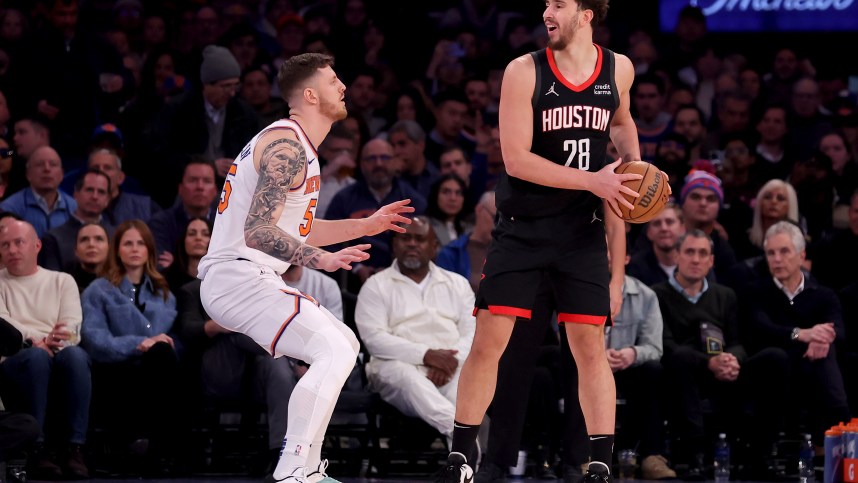 NBA: Houston Rockets at New York Knicks