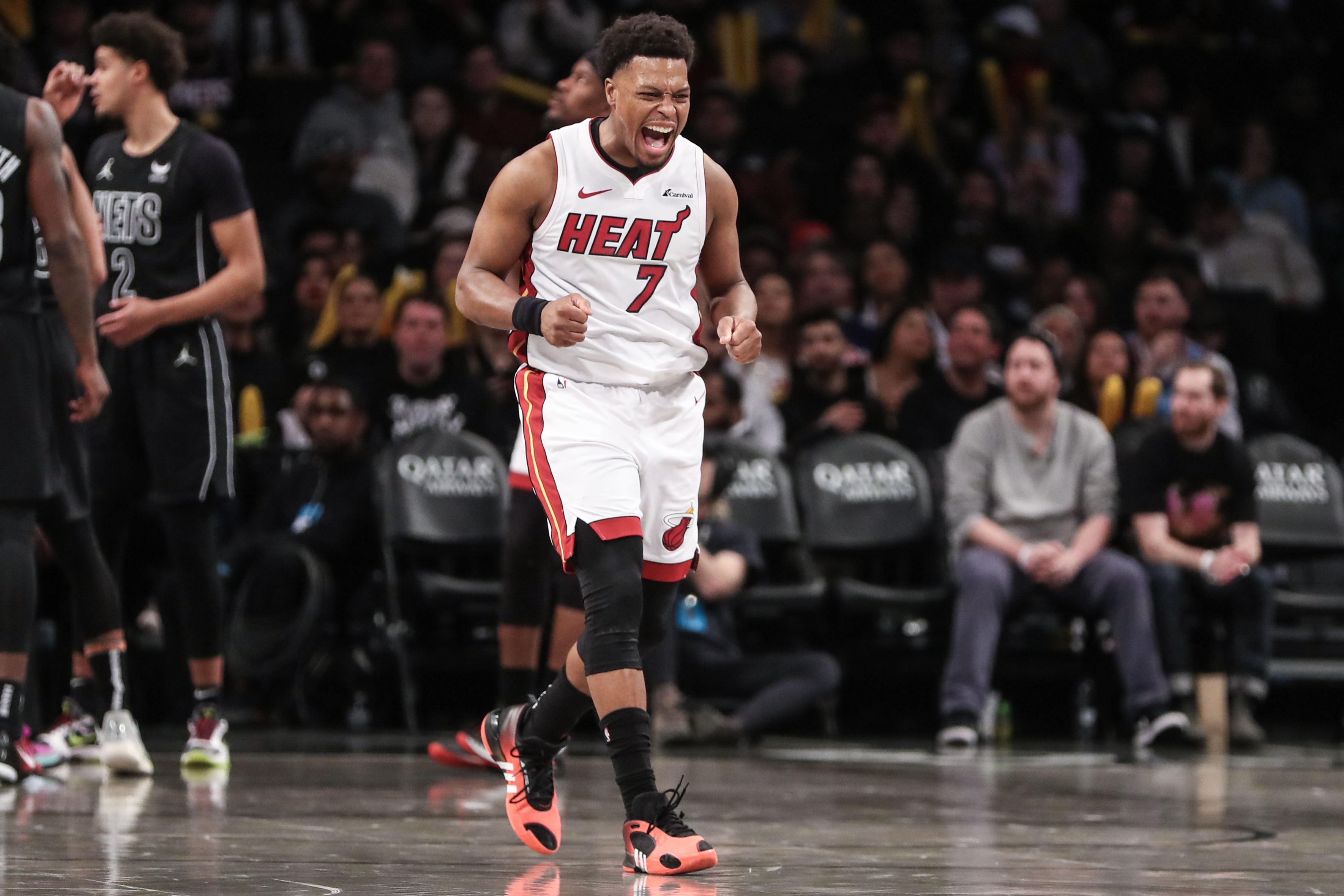 NBA: Miami Heat at Brooklyn Nets