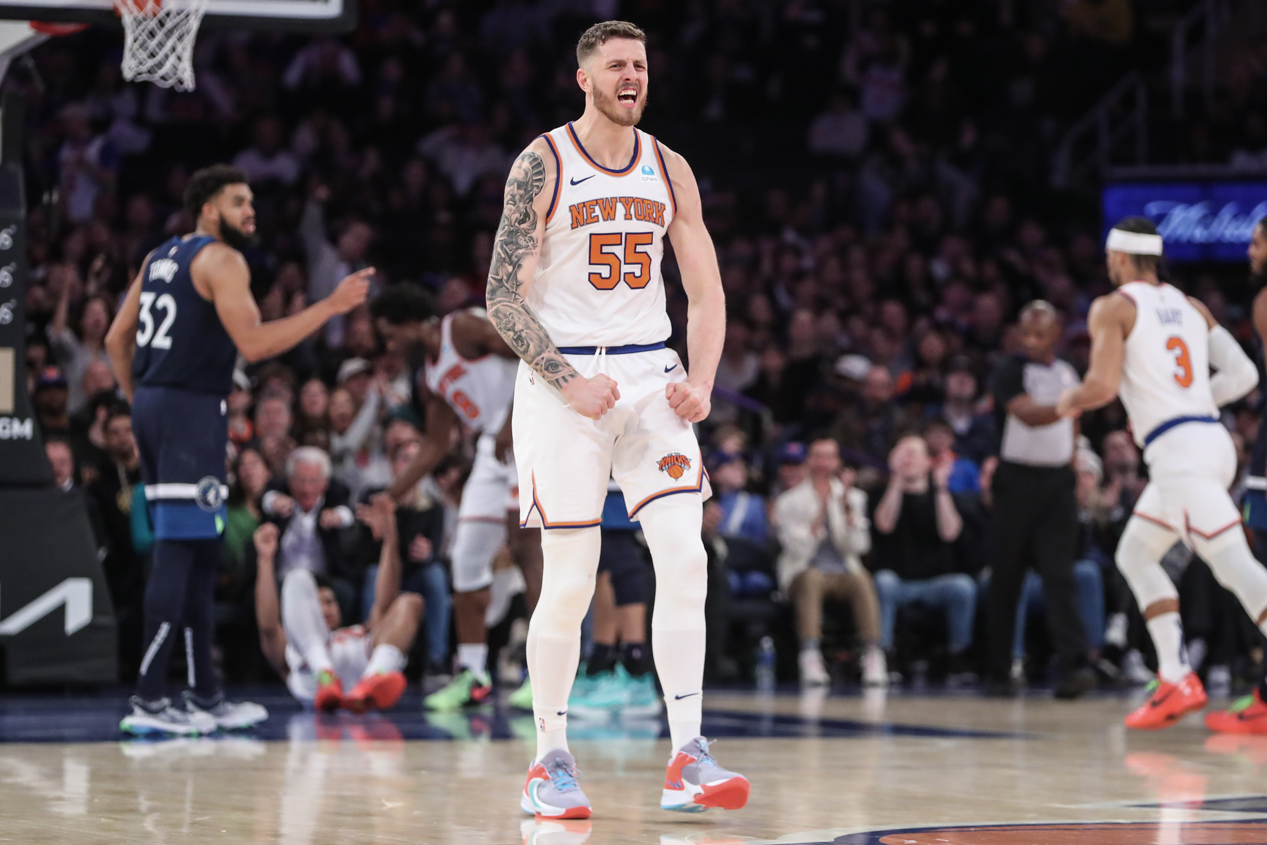 NBA: Minnesota Timberwolves at New York Knicks