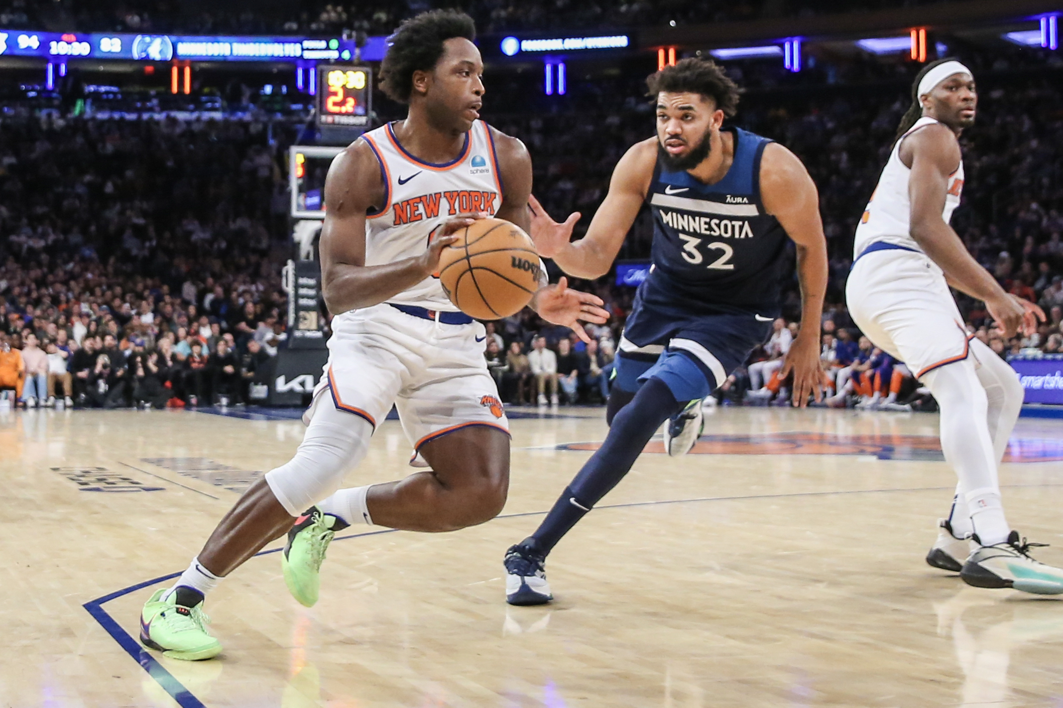 NBA: Minnesota Timberwolves at New York Knicks