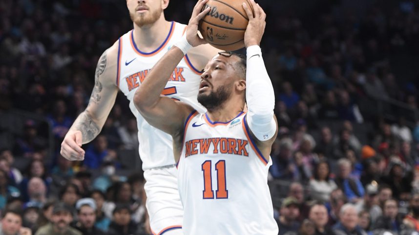 NBA: New York Knicks at Charlotte Hornets