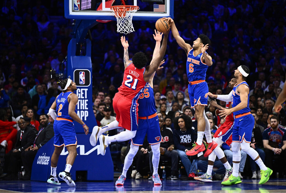 NBA: New York Knicks at Philadelphia 76ers