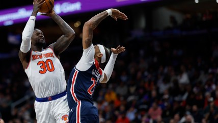 Knicks make in four in a row with dominant 121-105 win over the Wizards