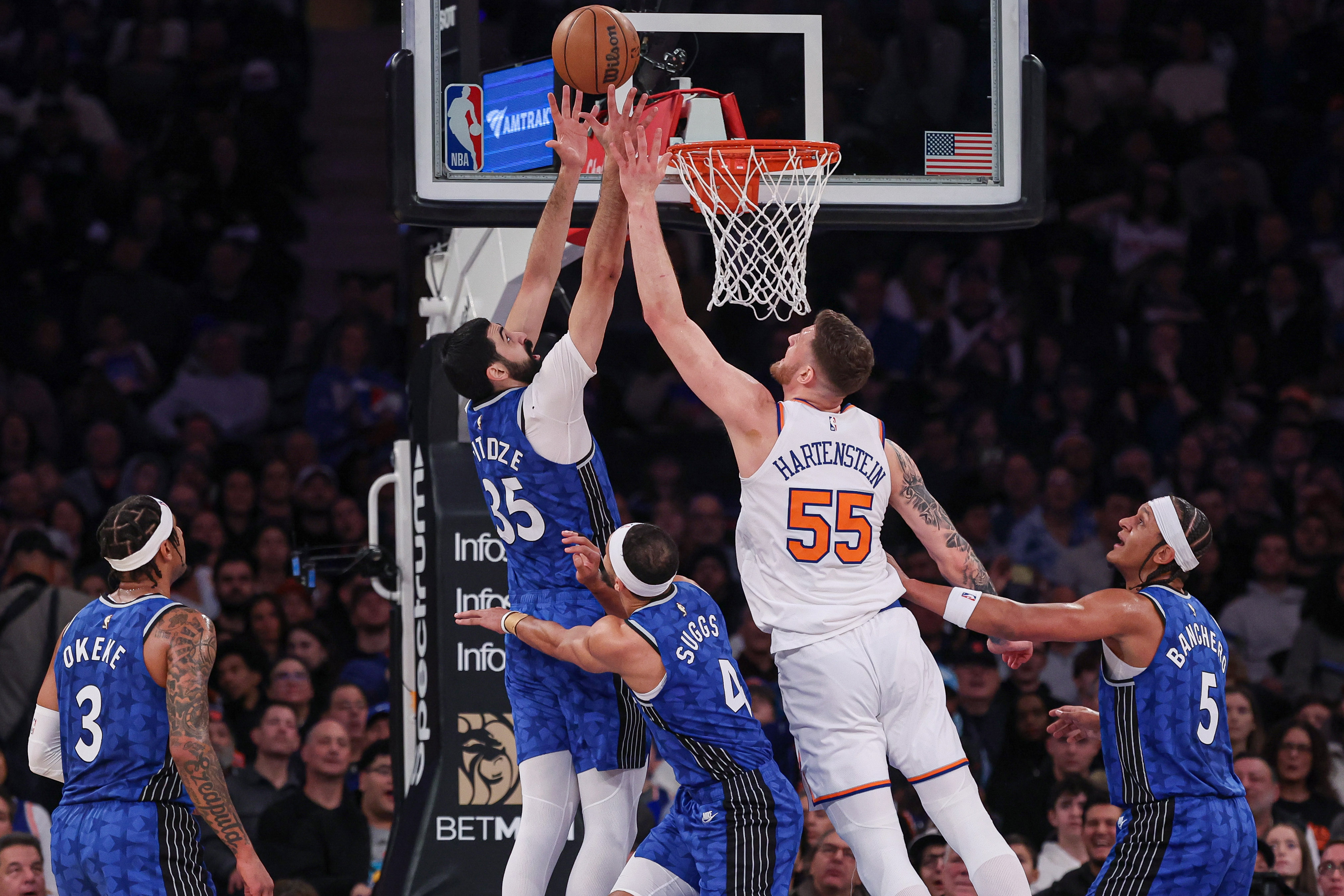 NBA: Orlando Magic at New York Knicks