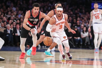 NBA: Portland Trail Blazers at New York Knicks