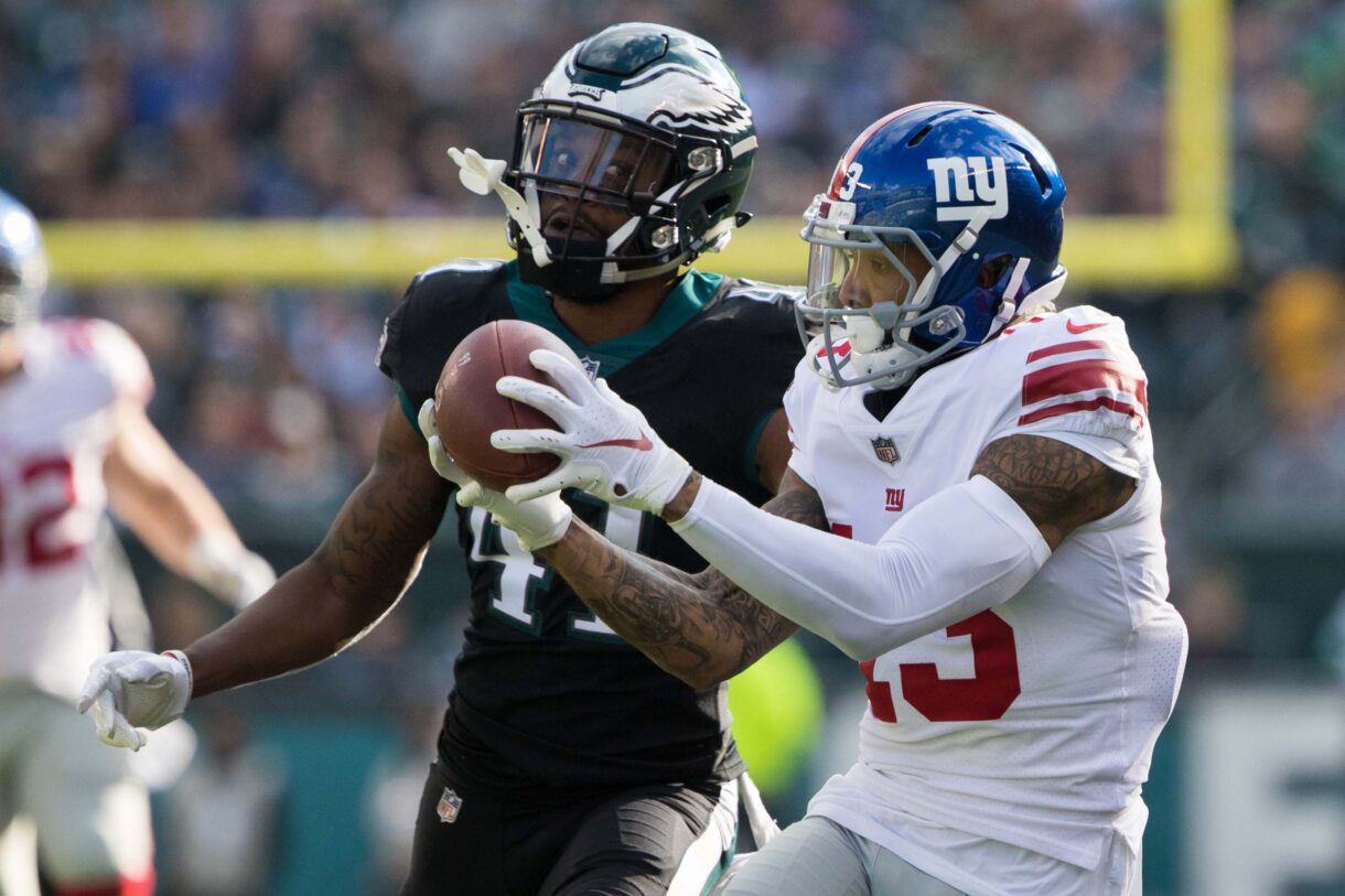 New York Giants wide receiver Odell Beckham (13)