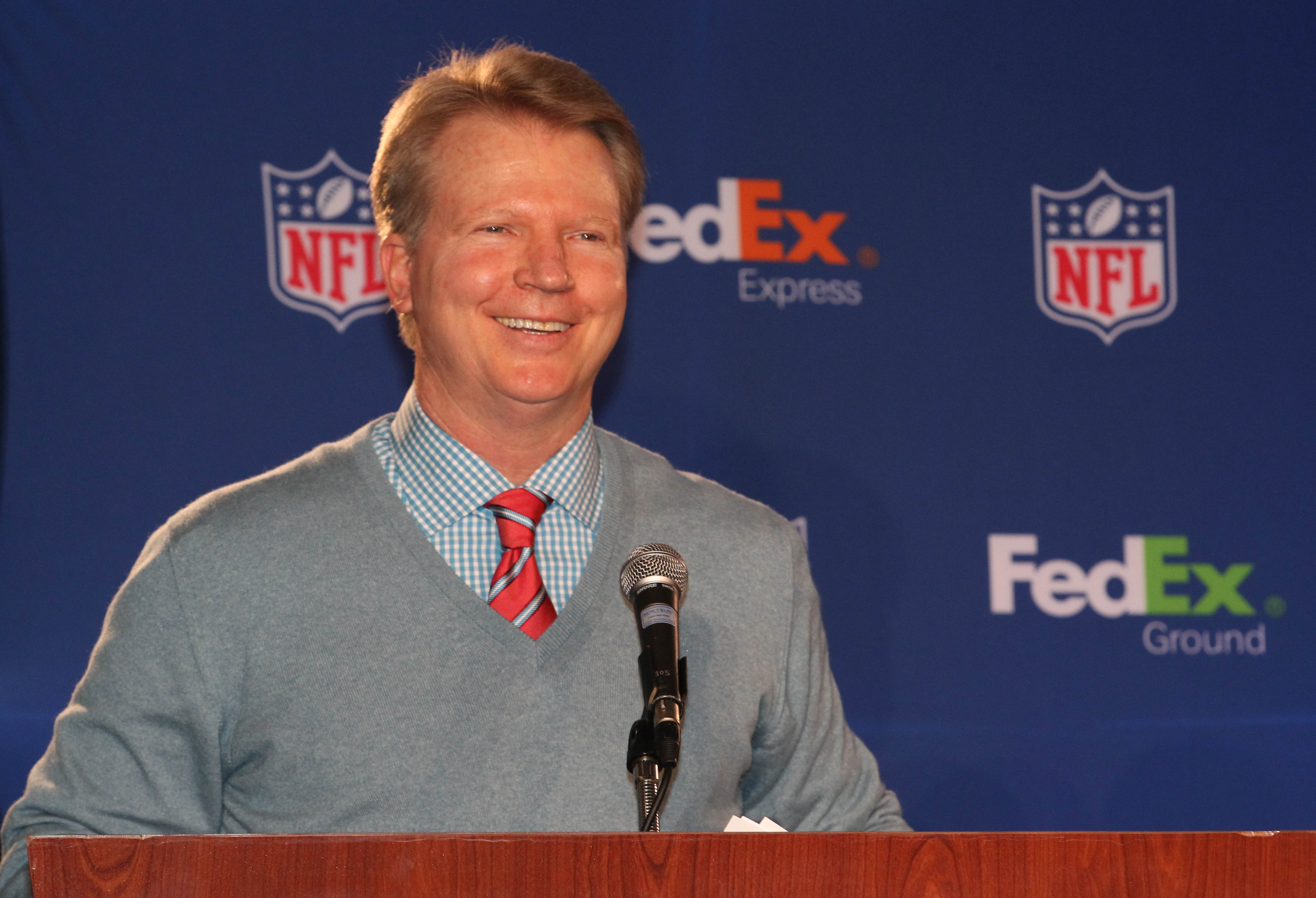 New York Giants former quarterback Phil Simms