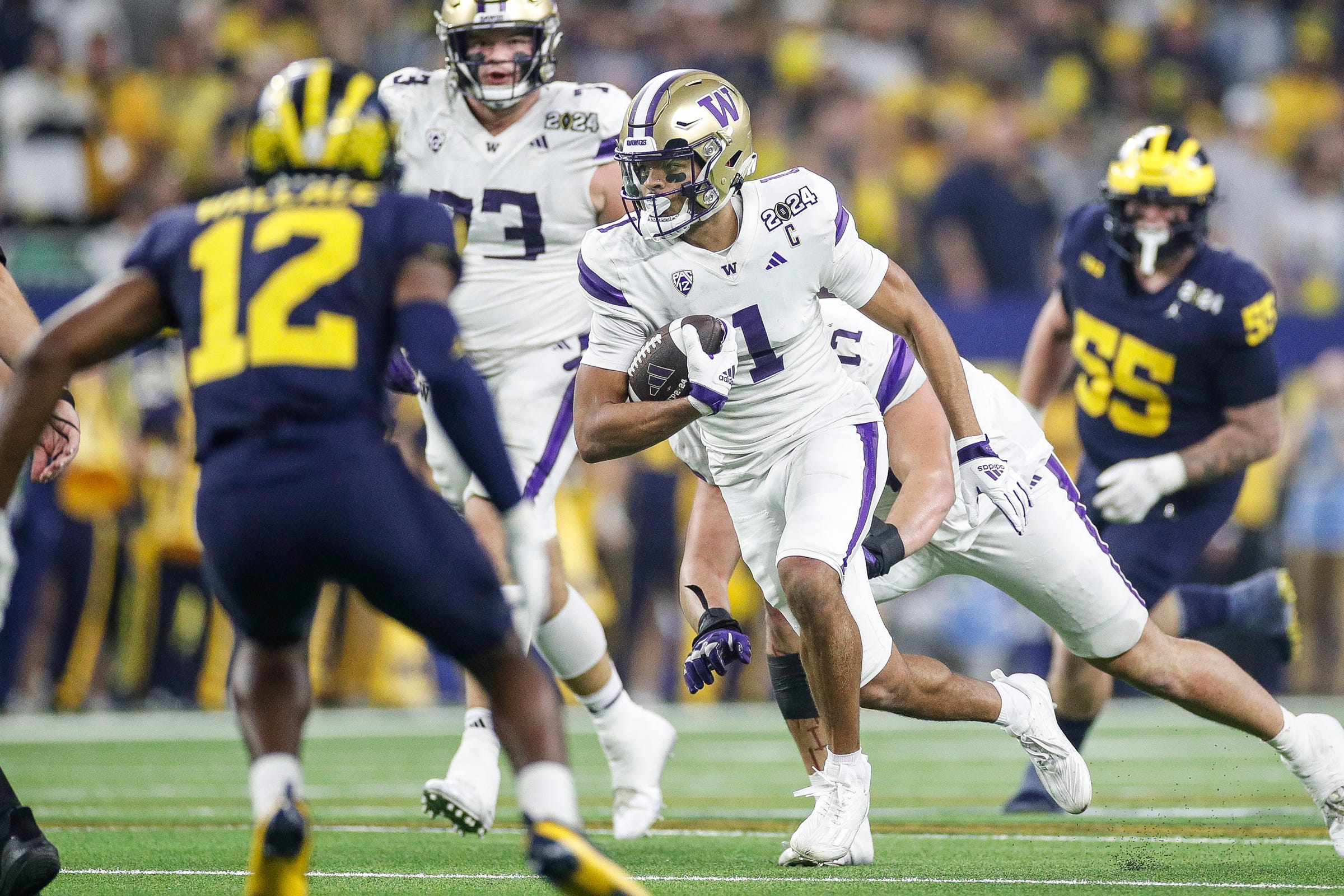 Washington wide receiver Rome Odunze (New York Giants prospect)