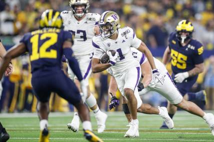 Washington wide receiver Rome Odunze (New York Giants prospect)