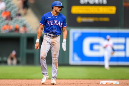 mlb: texas rangers at baltimore orioles, bubba thompson, yankees