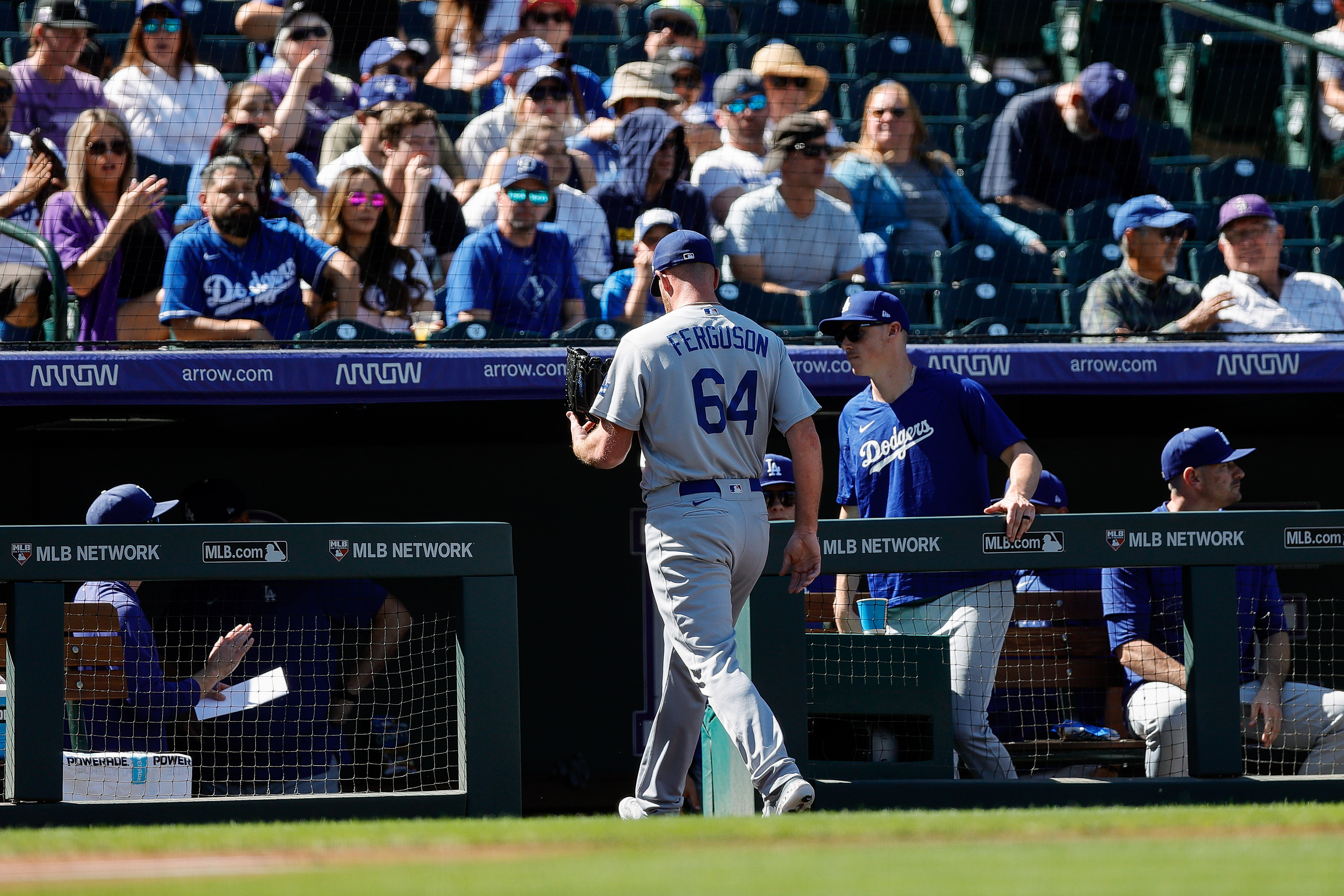 MLB: Game One-Los Angeles Dodgers at Colorado Rockies