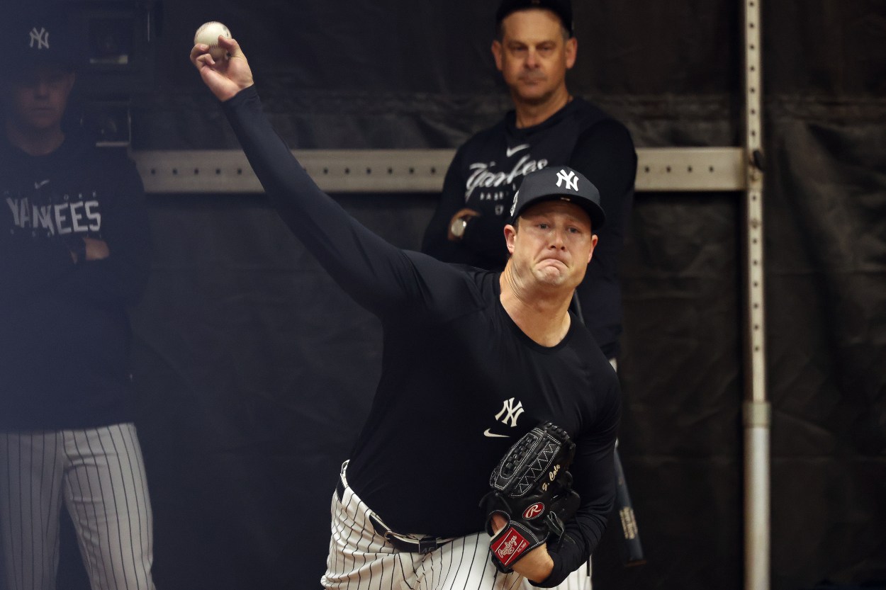 New York Yankees starting pitcher Gerrit Cole