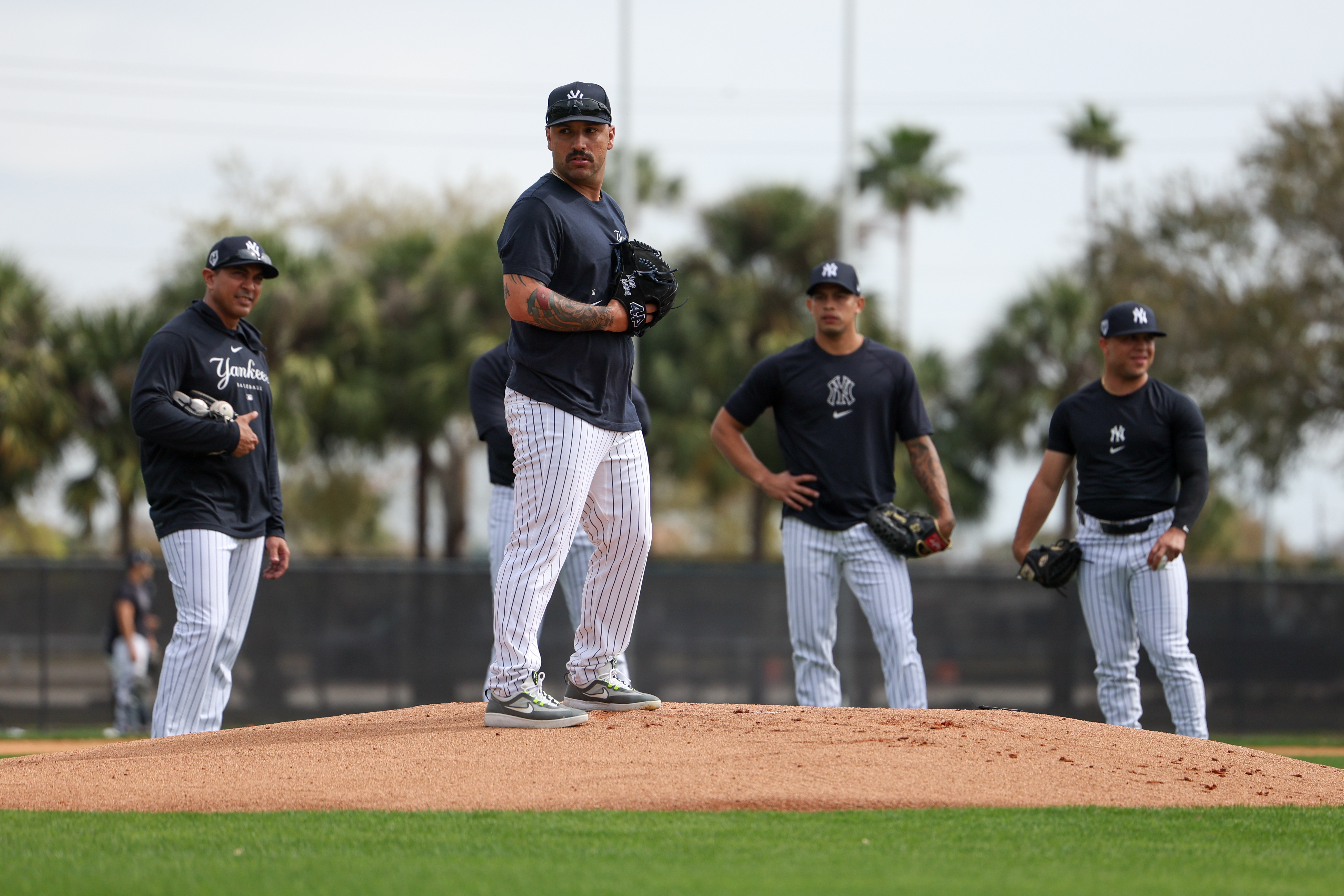 MLB: New York Yankees-Workouts