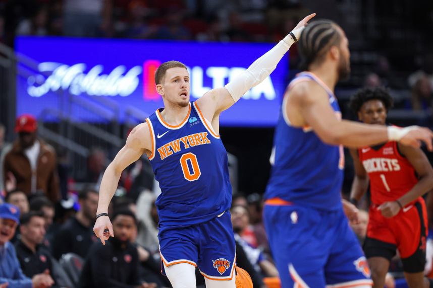 Knicks’ Donte DiVincenzo avoids serious hamstring injury