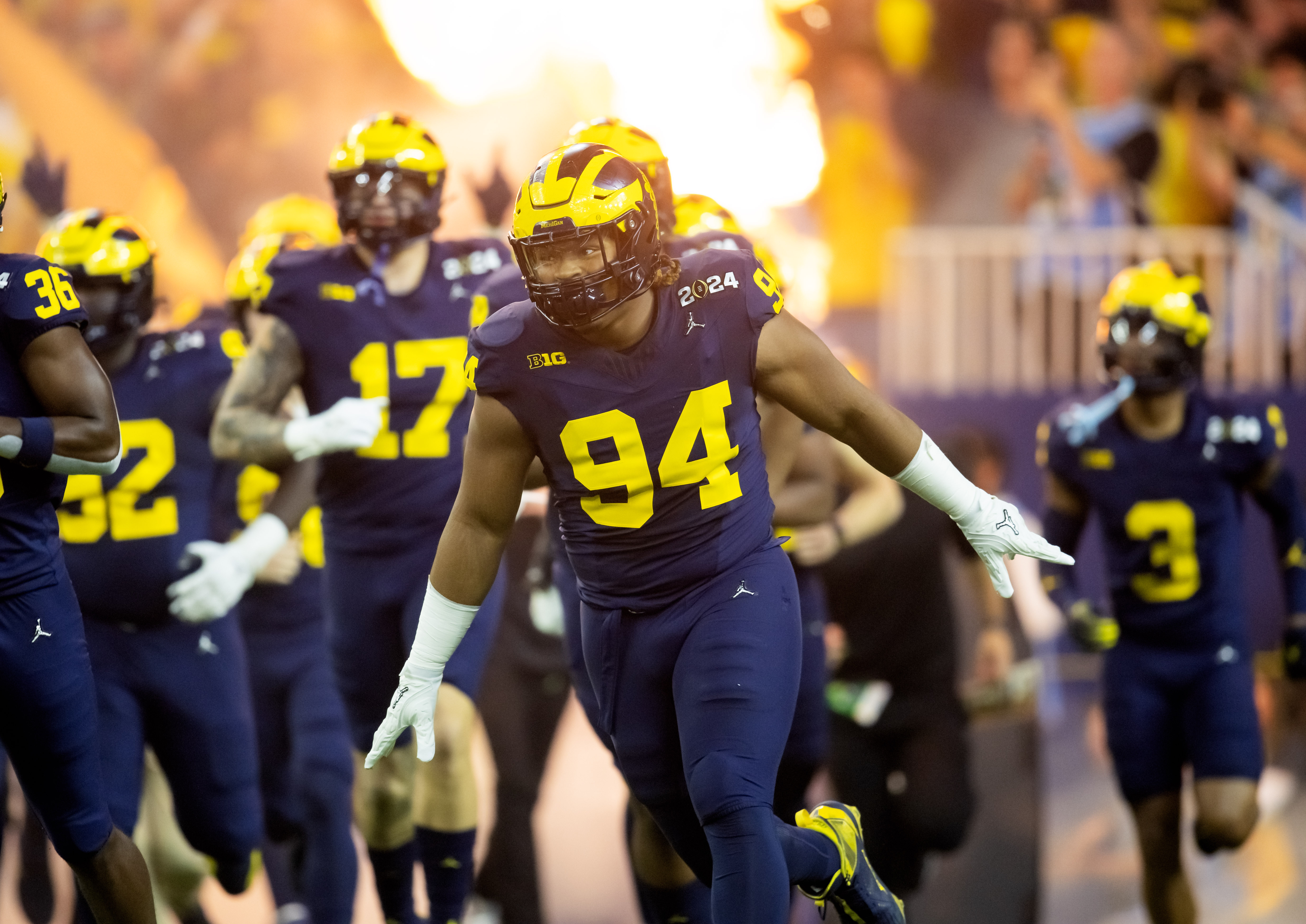 Michigan Wolverines defensive lineman Kris Jenkins (Giants)