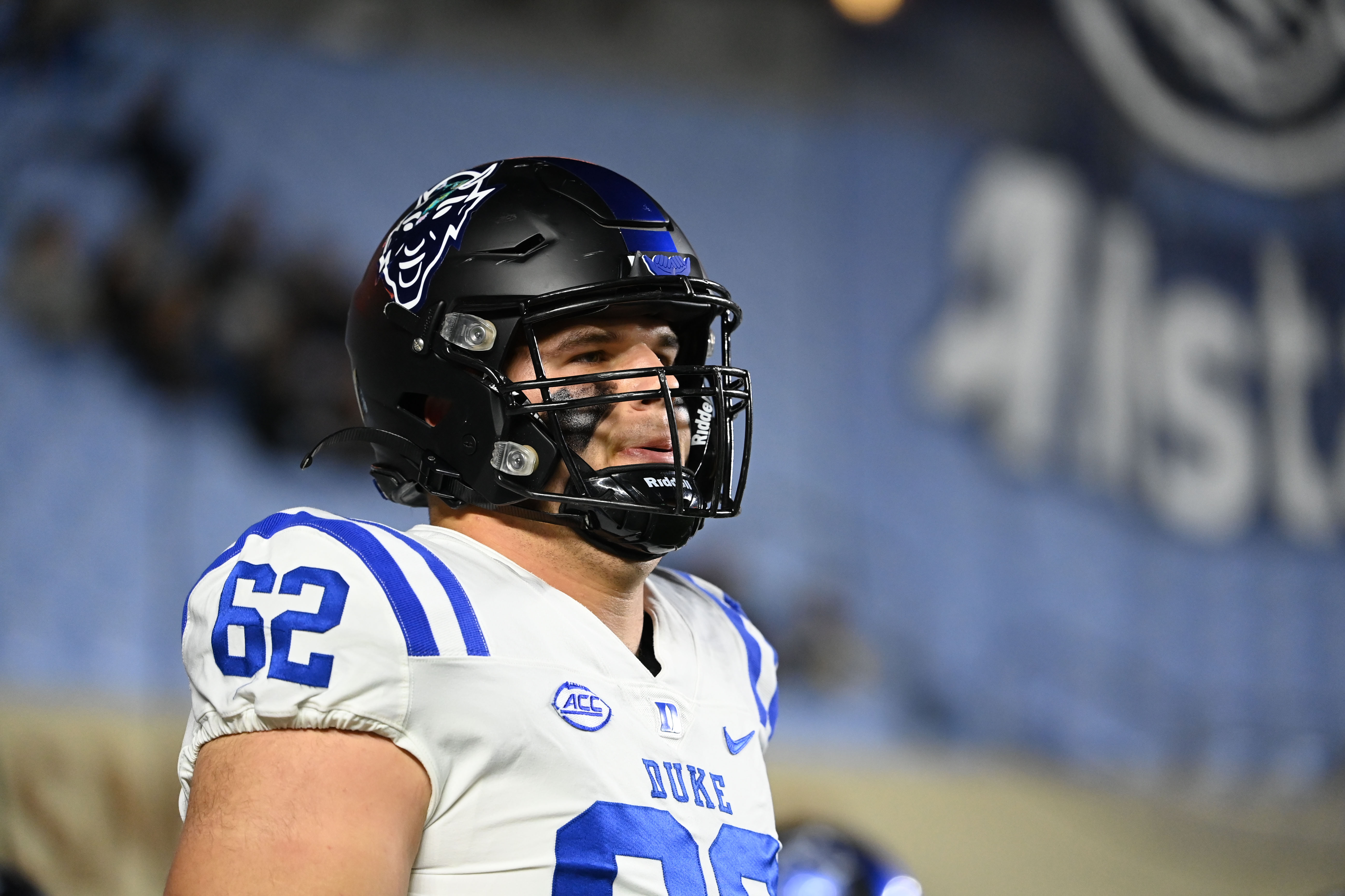 Duke Blue Devils offensive lineman Graham Barton (New York Giants draft prospect)