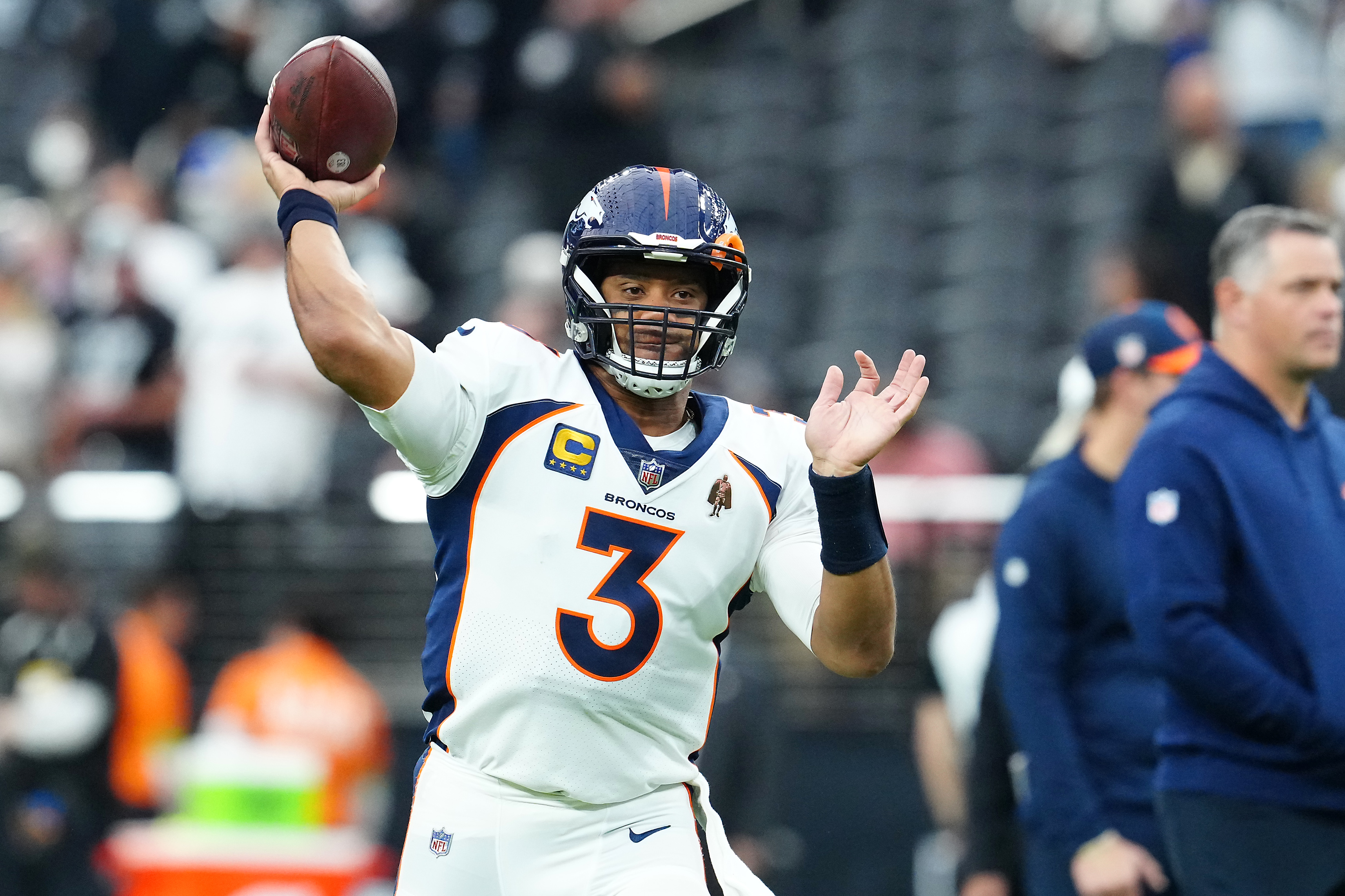 Denver Broncos quarterback Russell Wilson (Giants)