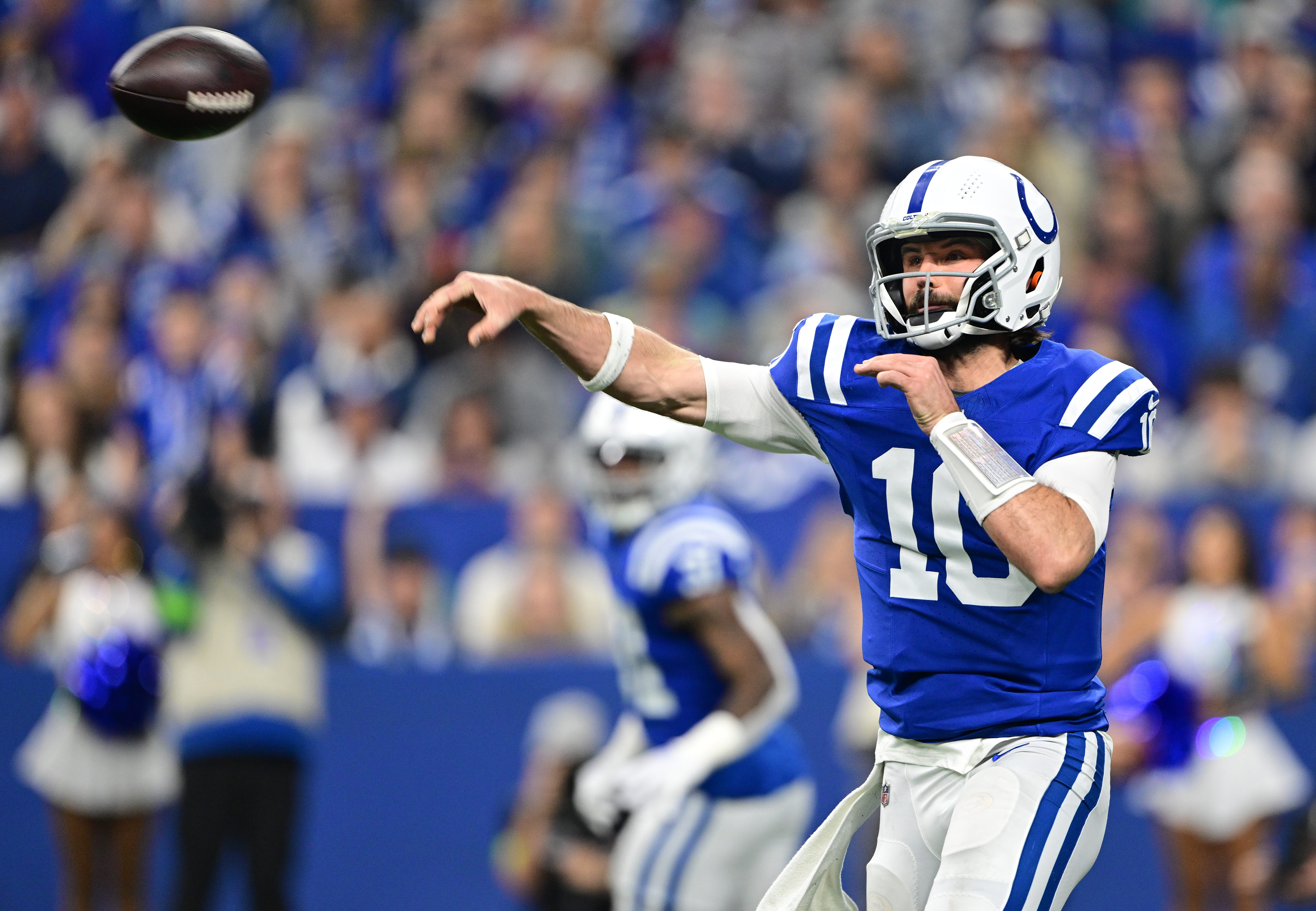 Indianapolis Colts quarterback Gardner Minshew (New York Giants free agent target)