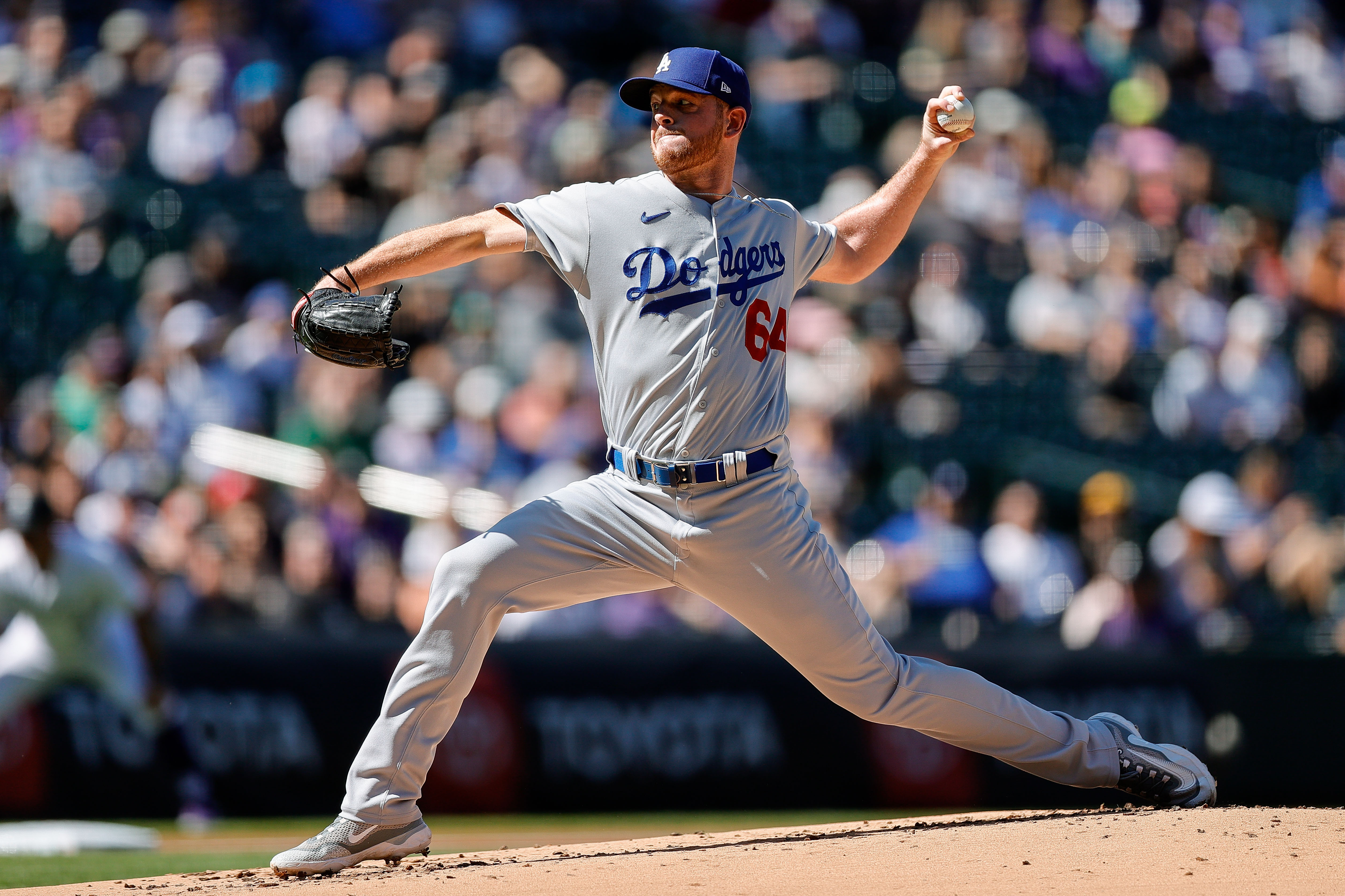 mlb: game one-los angeles dodgers at colorado rockies, caleb ferguson, yankees