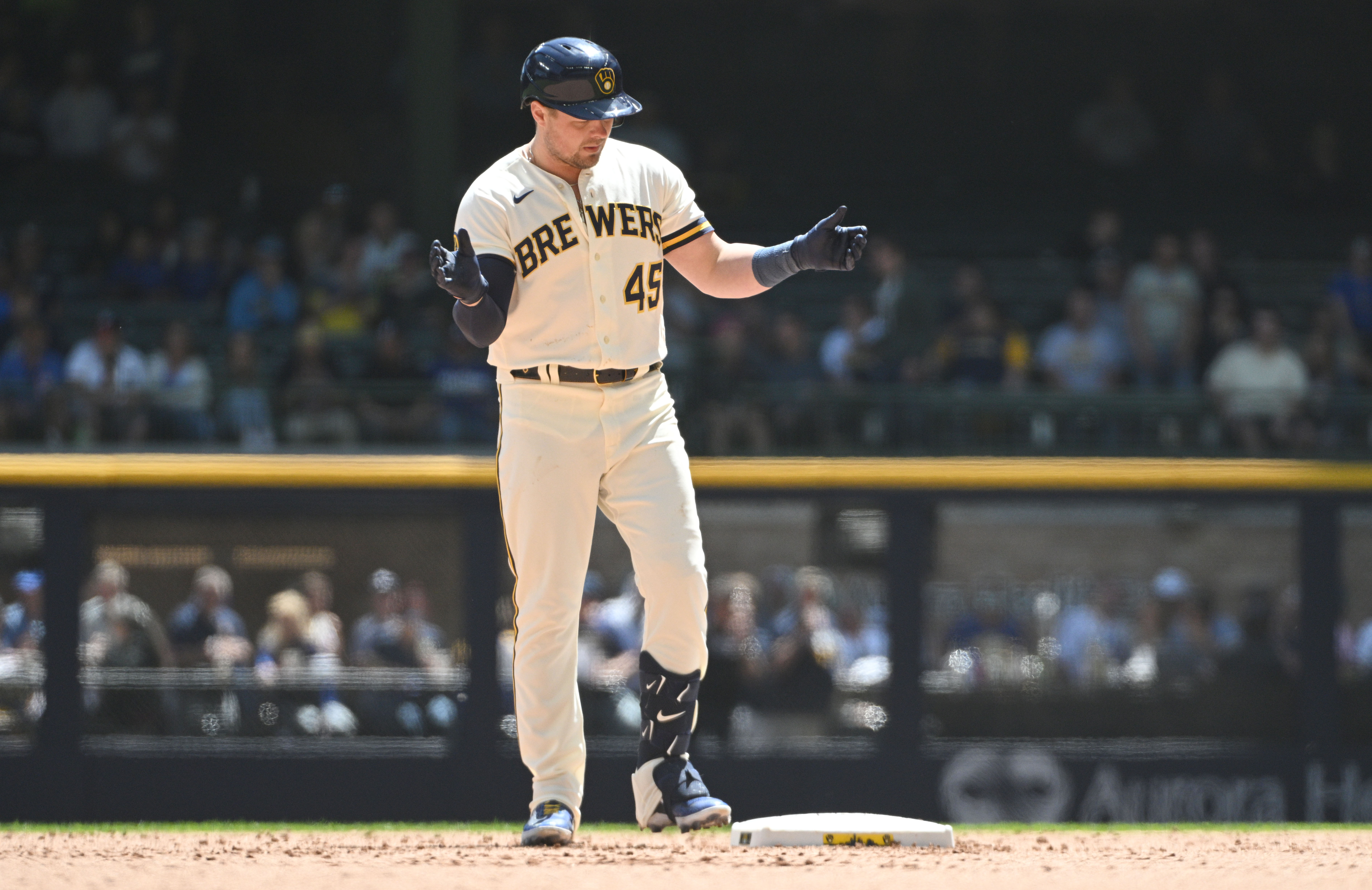 mlb: los angeles dodgers at milwaukee brewers, luke voit, mets