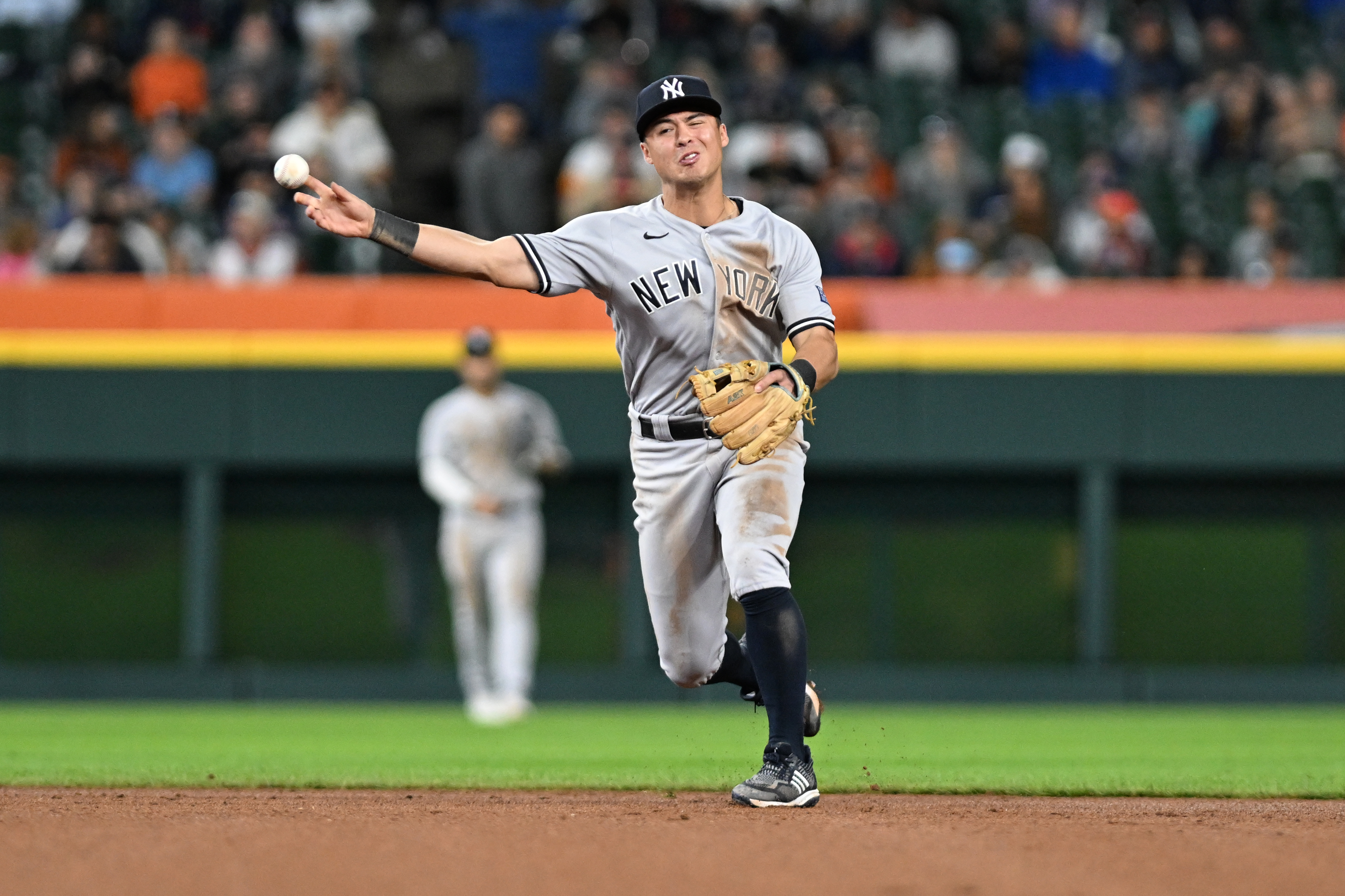 mlb: new york yankees at detroit tigers, anthony volpe