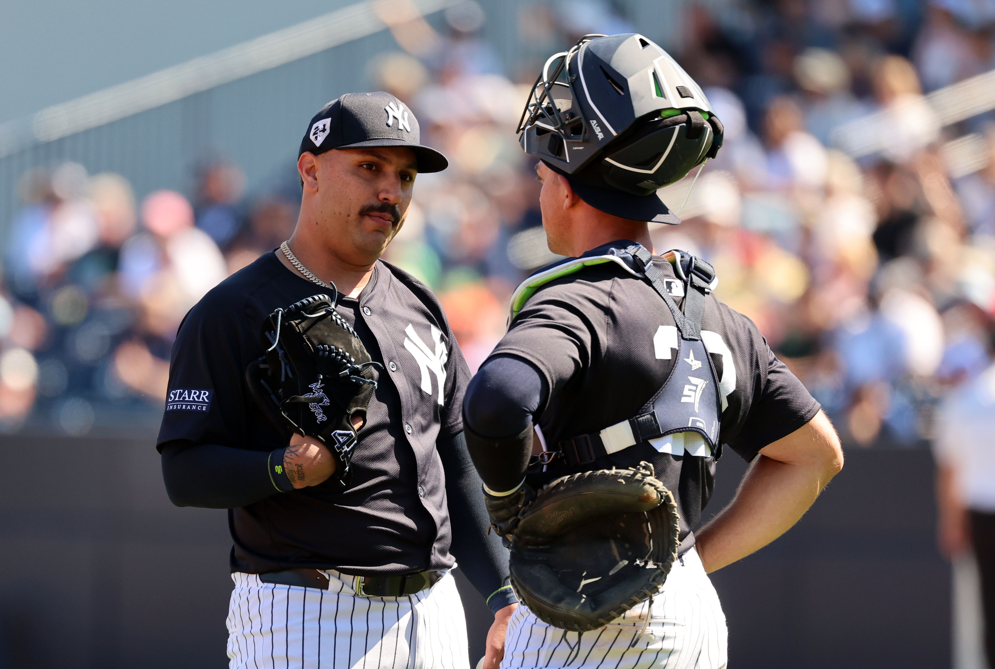 mlb: spring training-minnesota twins at new york yankees, nestor cortes