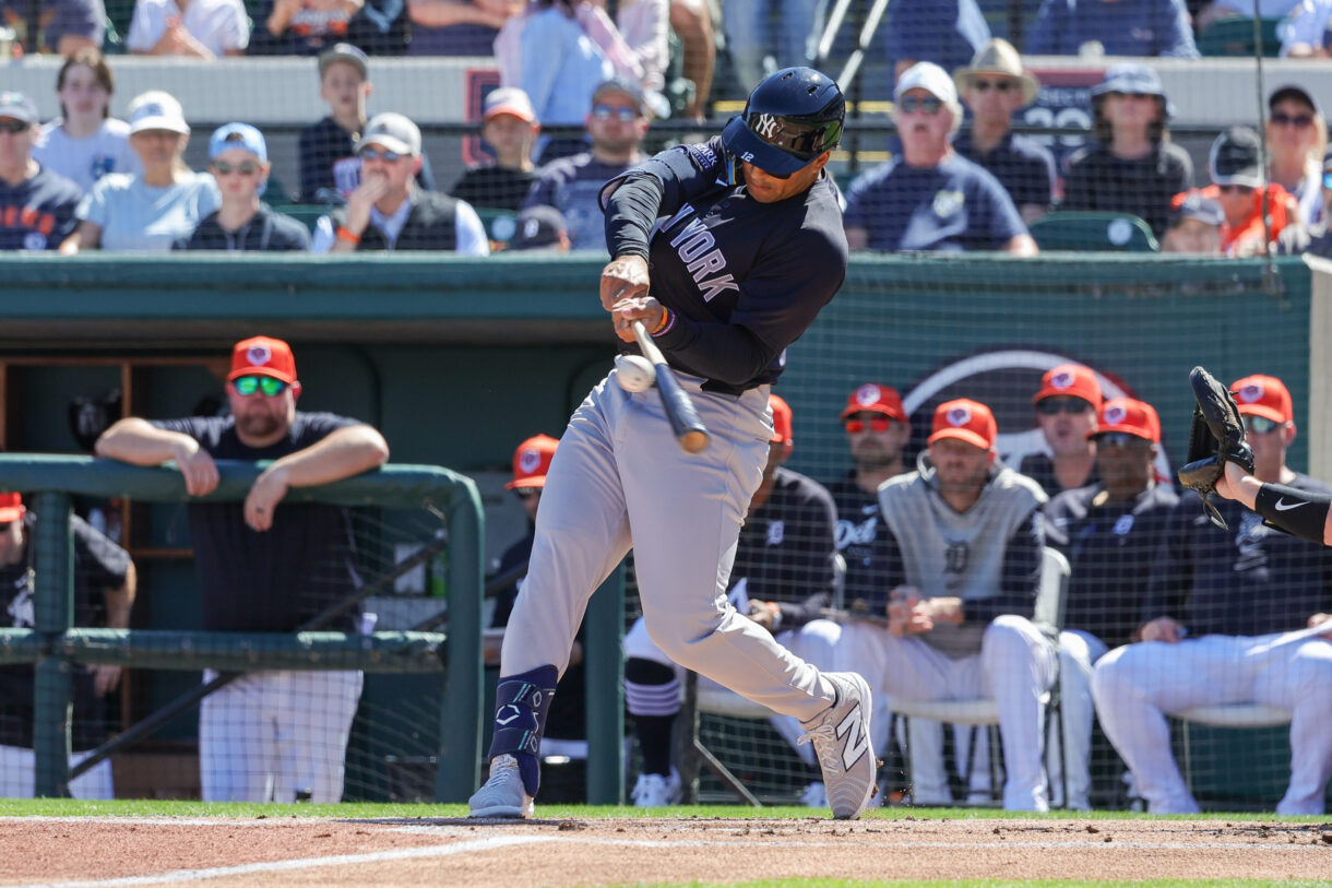 mlb: spring training-new york yankees at detroit tigers, trent grisham