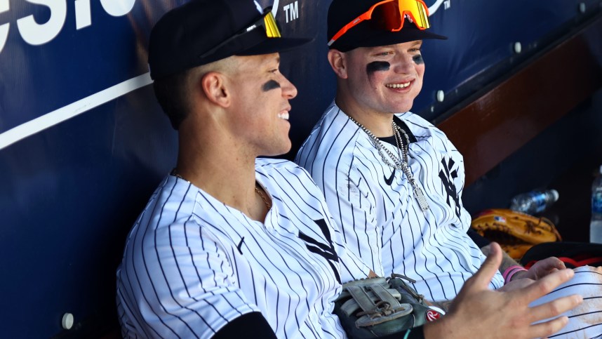 mlb: spring training-toronto blue jays at new york yankees, alex verdugo