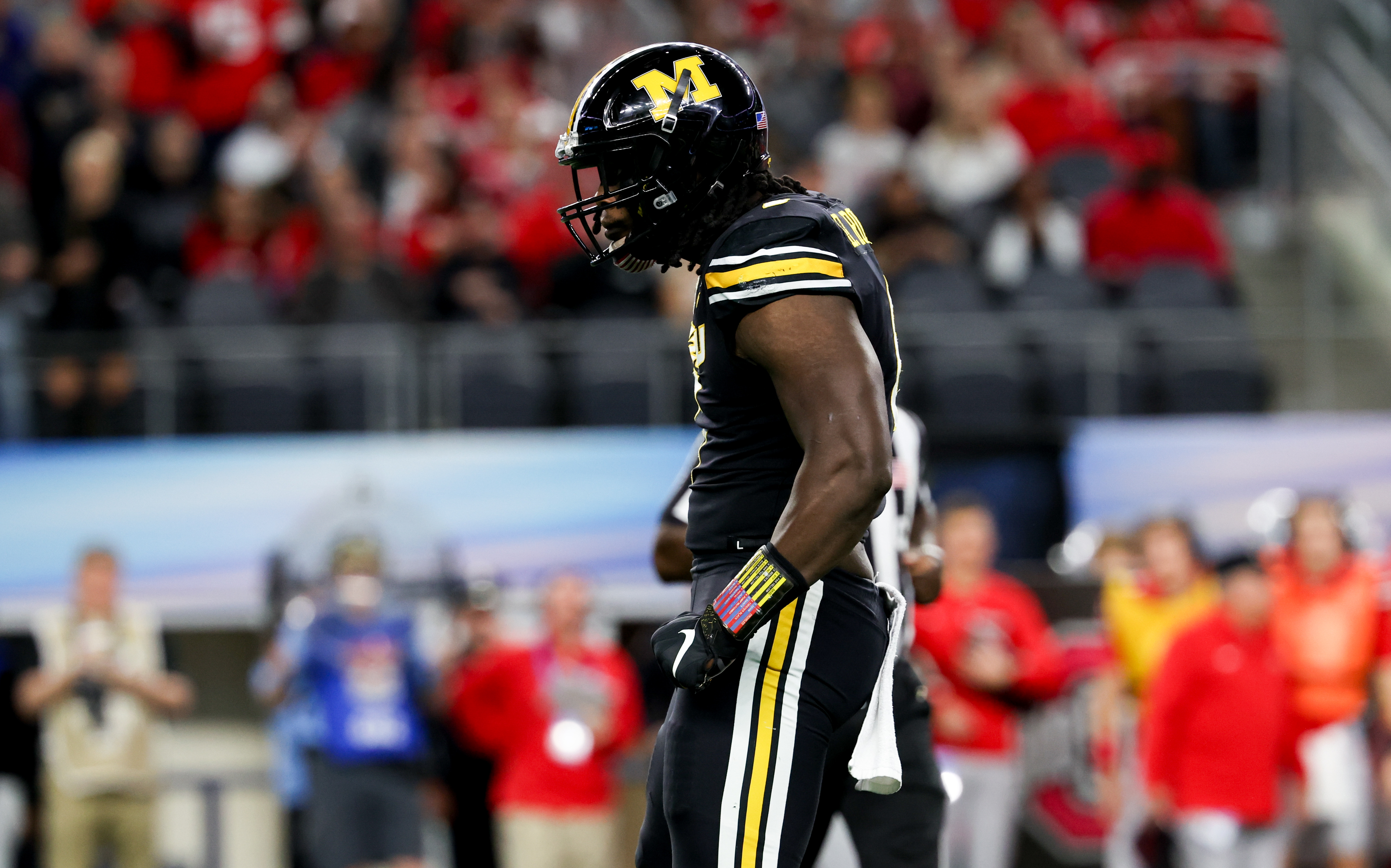 ncaa football: cotton bowl-missouri at ohio state, darius robinson, new york giants