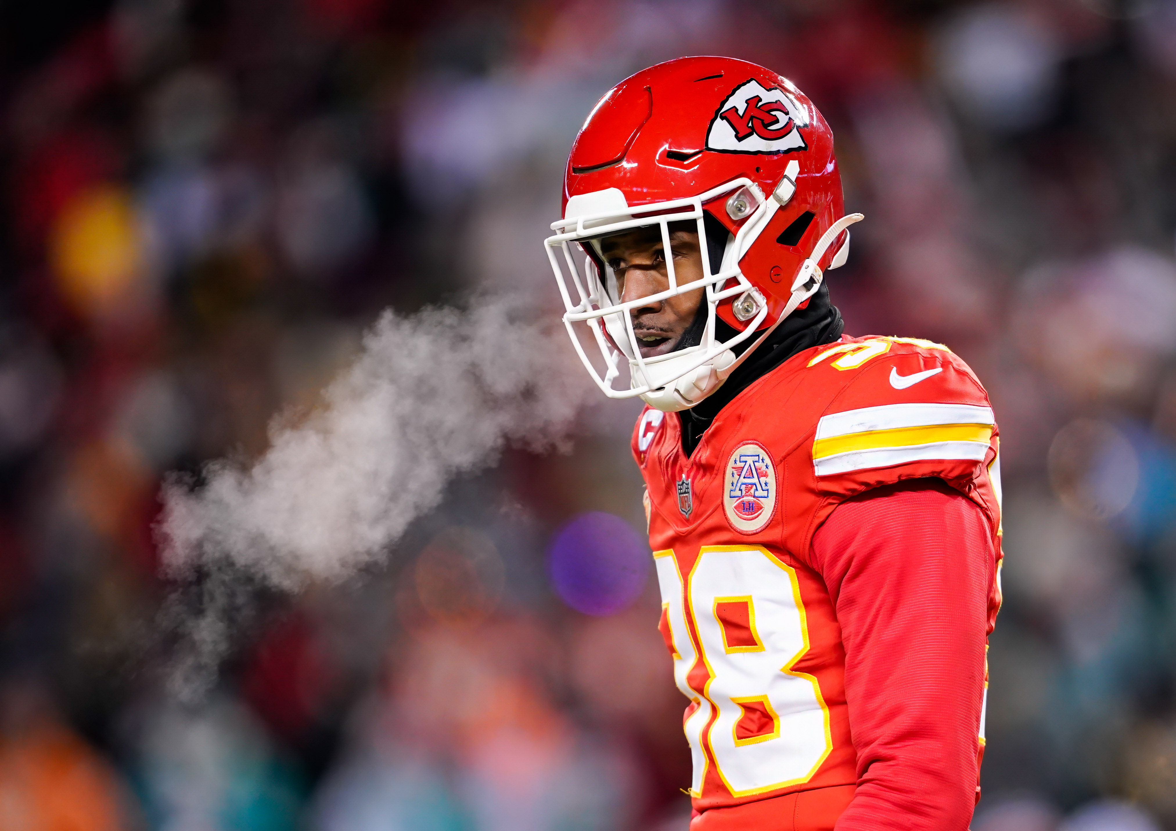 nfl: afc wild card round-miami dolphins at kansas city chiefs, l'jarius sneed, new york giants