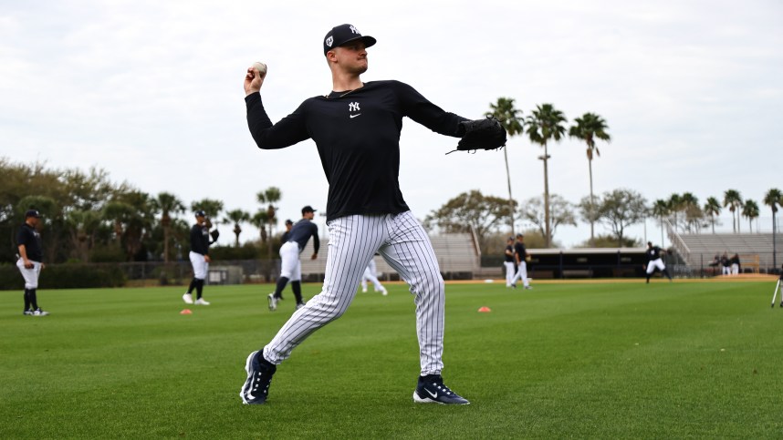 MLB: New York Yankees-Workouts