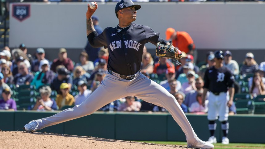 MLB: Spring Training-New York Yankees at Detroit Tigers