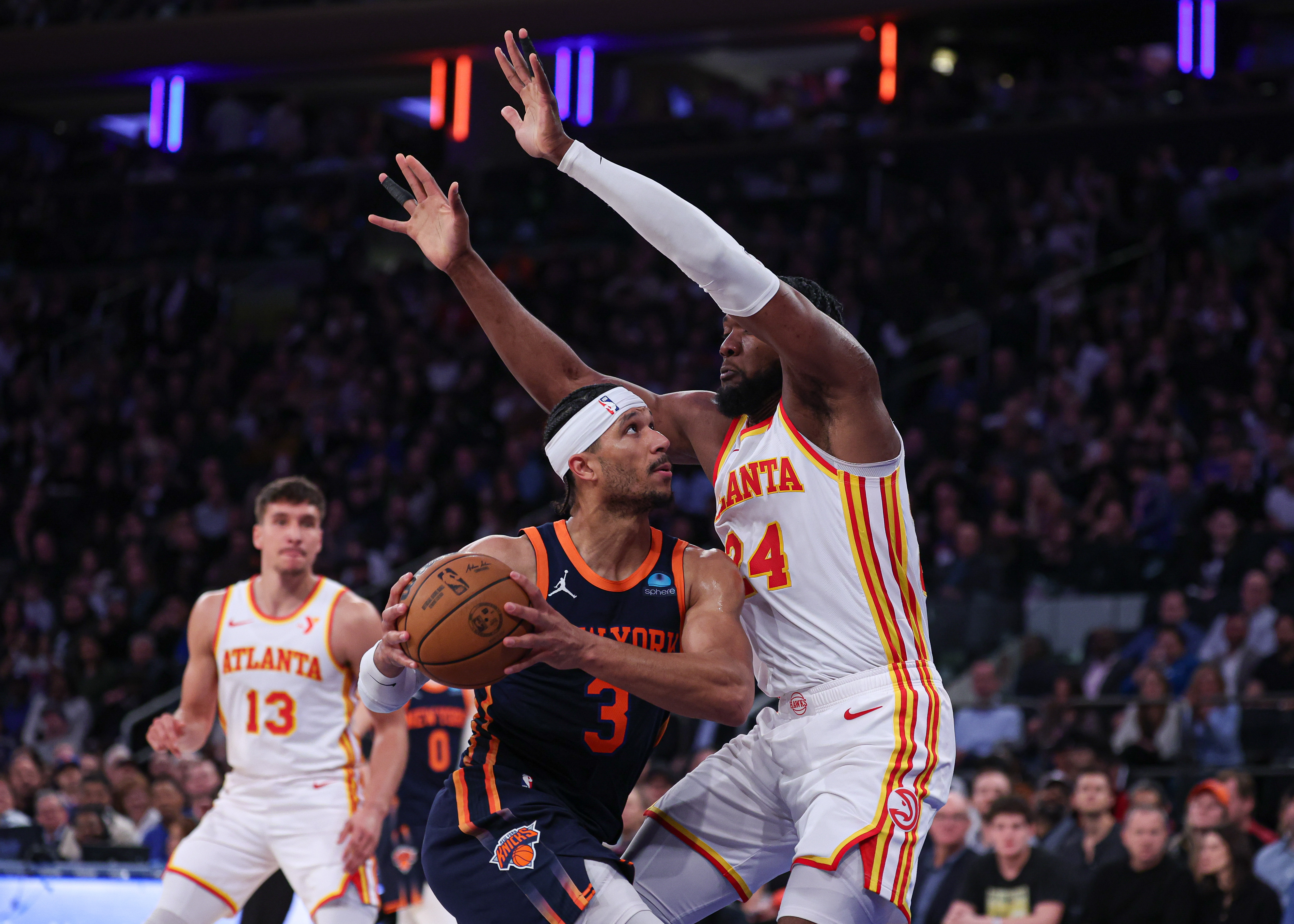 NBA: Atlanta Hawks at New York Knicks