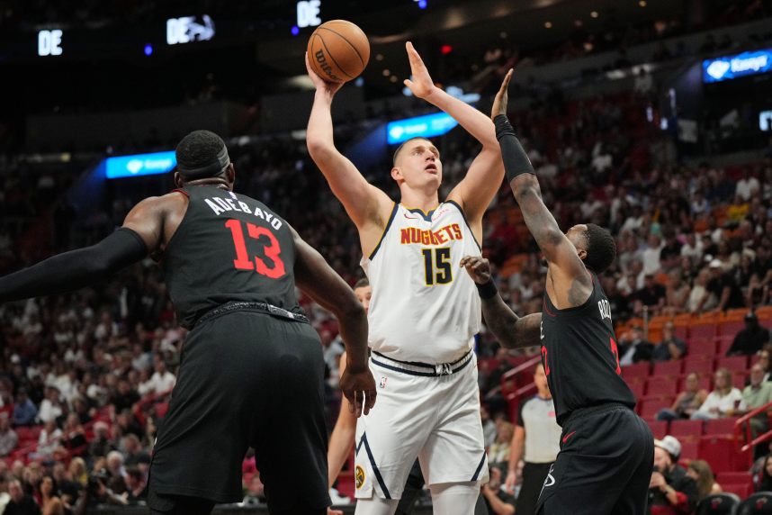 NBA: Denver Nuggets at Miami Heat