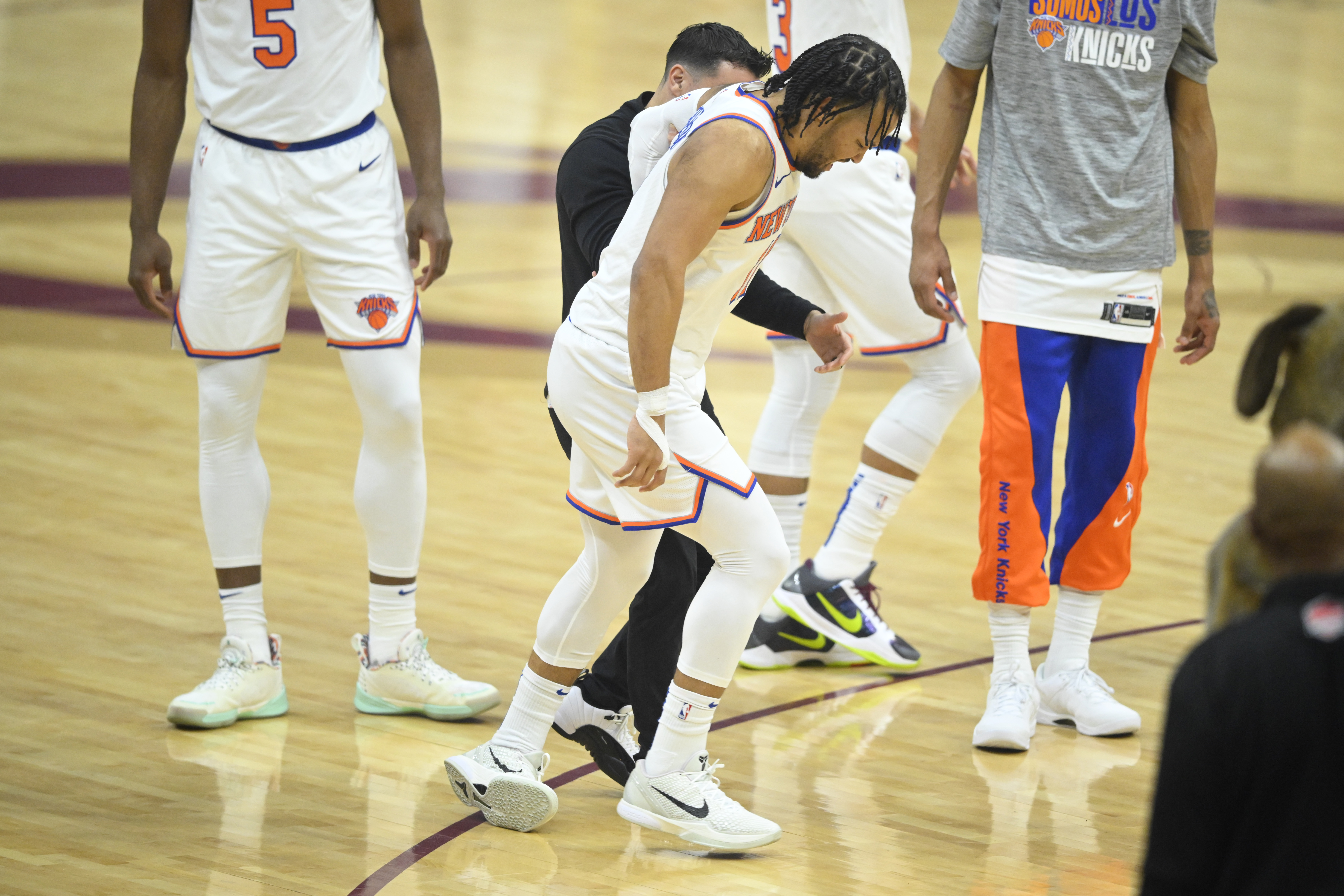 NBA: New York Knicks at Cleveland Cavaliers